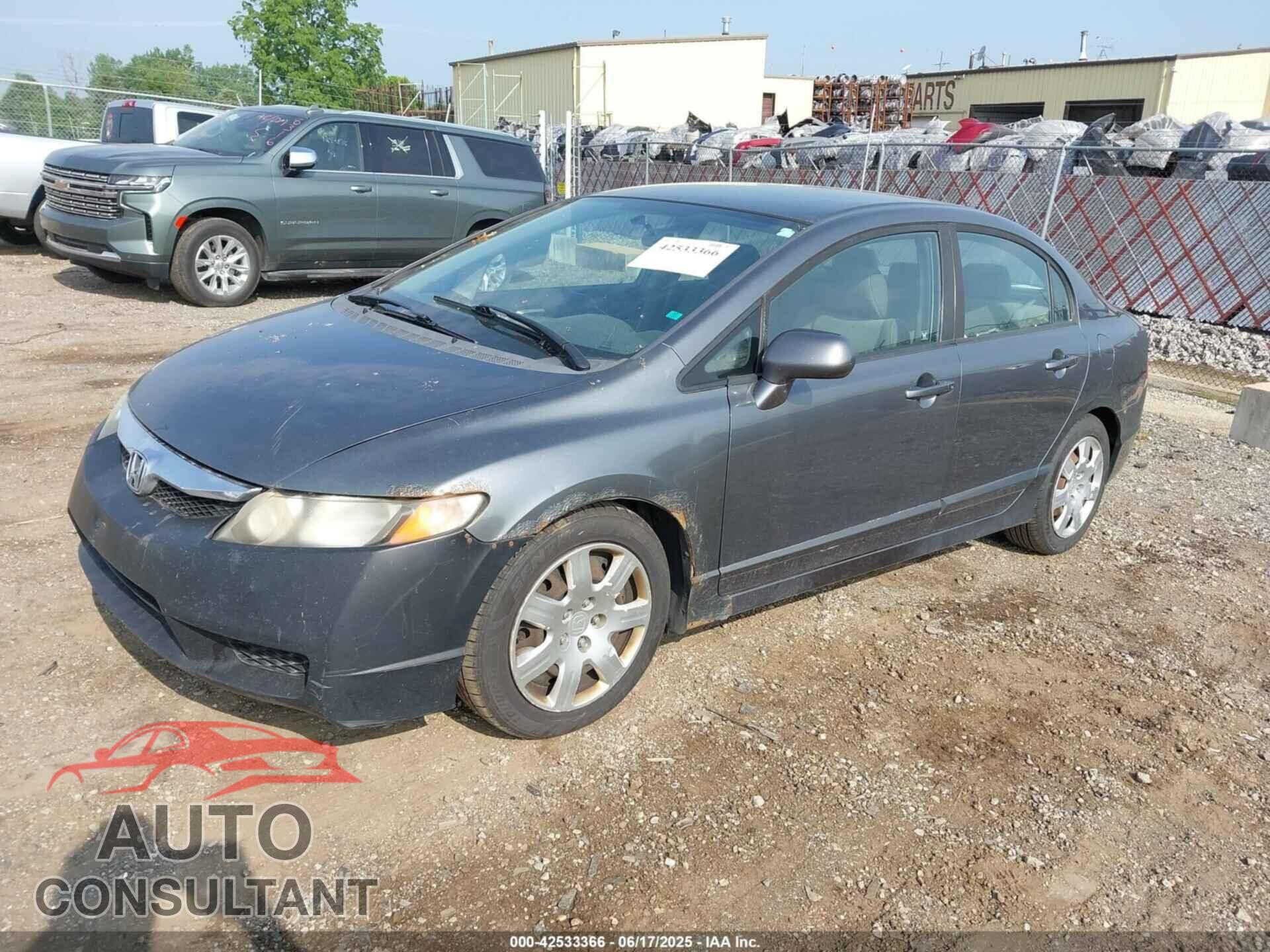 HONDA CIVIC 2010 - 19XFA1F5XAE011614