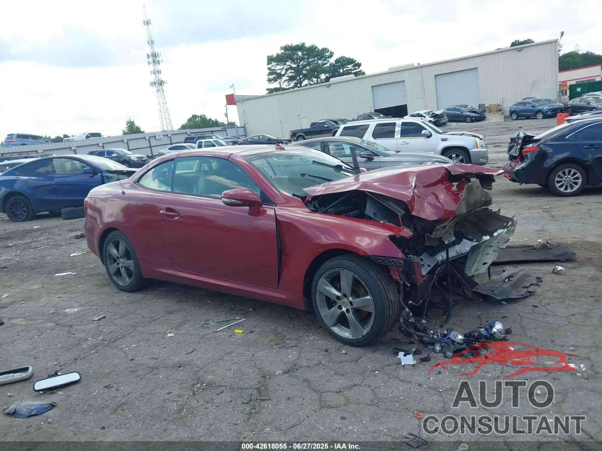 LEXUS IS 250C 2010 - JTHFF2C23A2504919