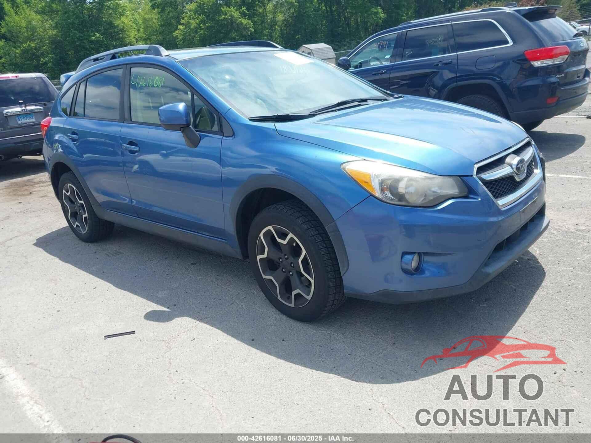 SUBARU XV CROSSTREK 2014 - JF2GPAVC8E8274625