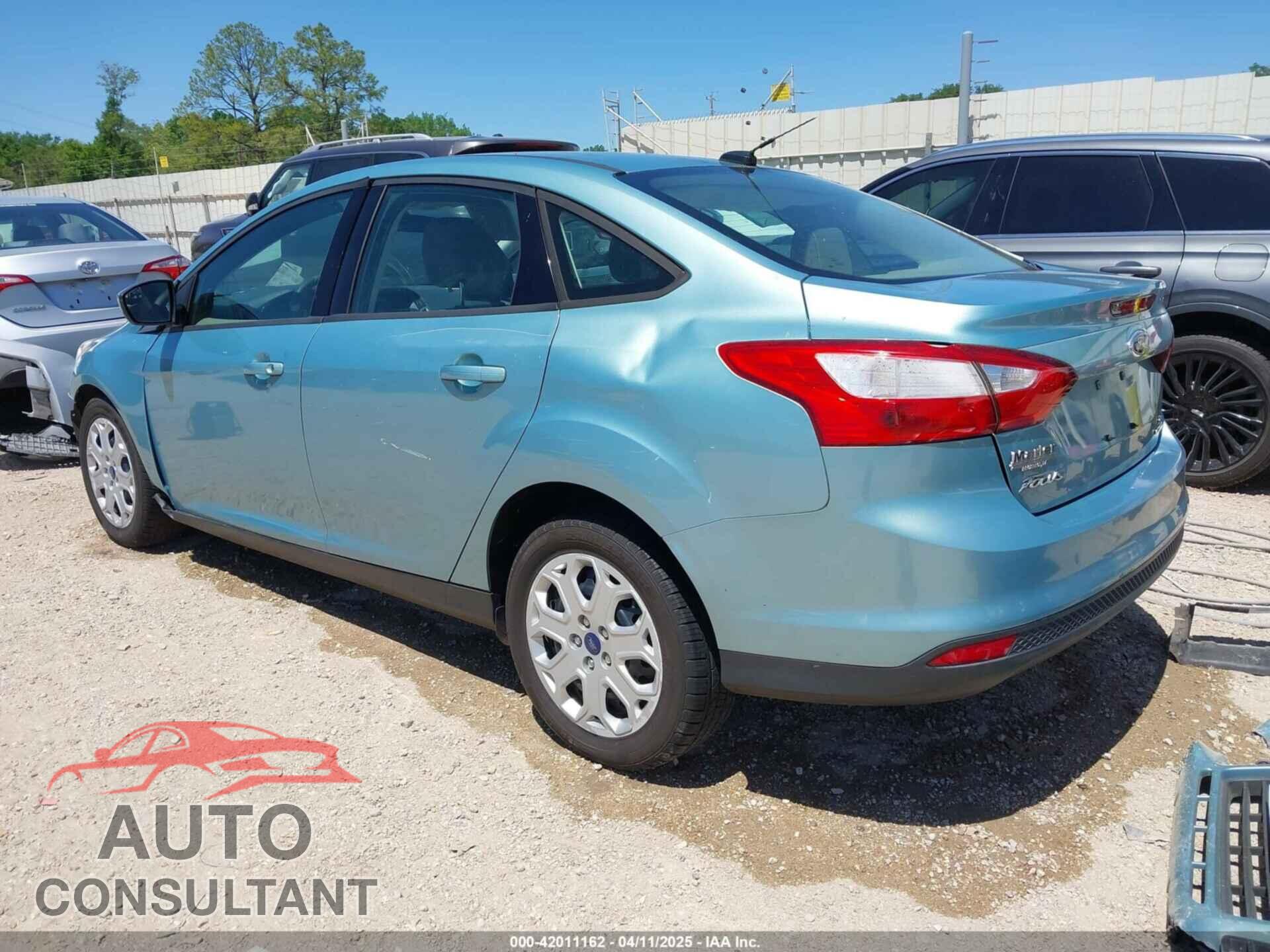 FORD FOCUS 2012 - 1FAHP3F23CL409773