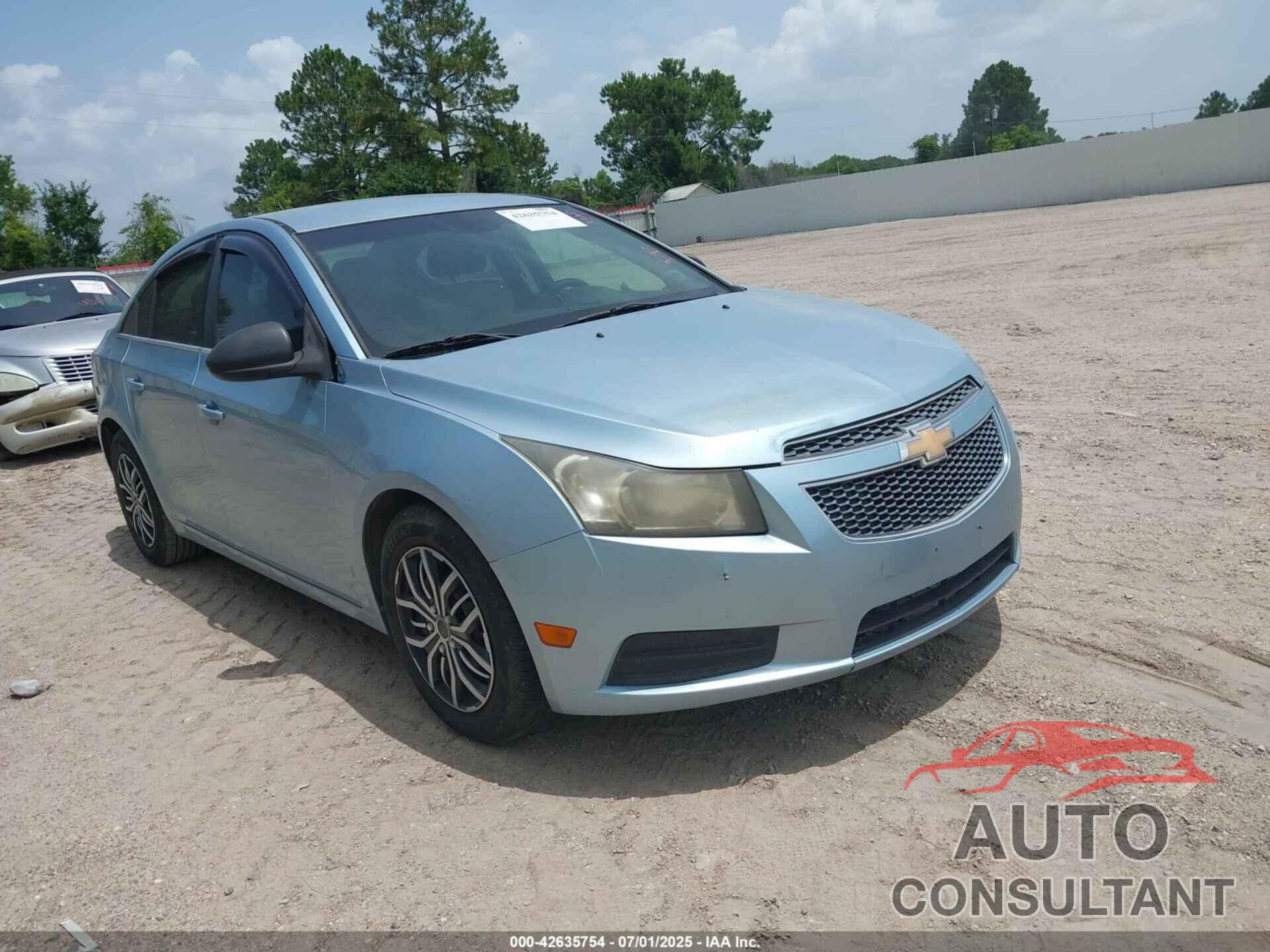 CHEVROLET CRUZE 2011 - 1G1PC5SH3B7292896