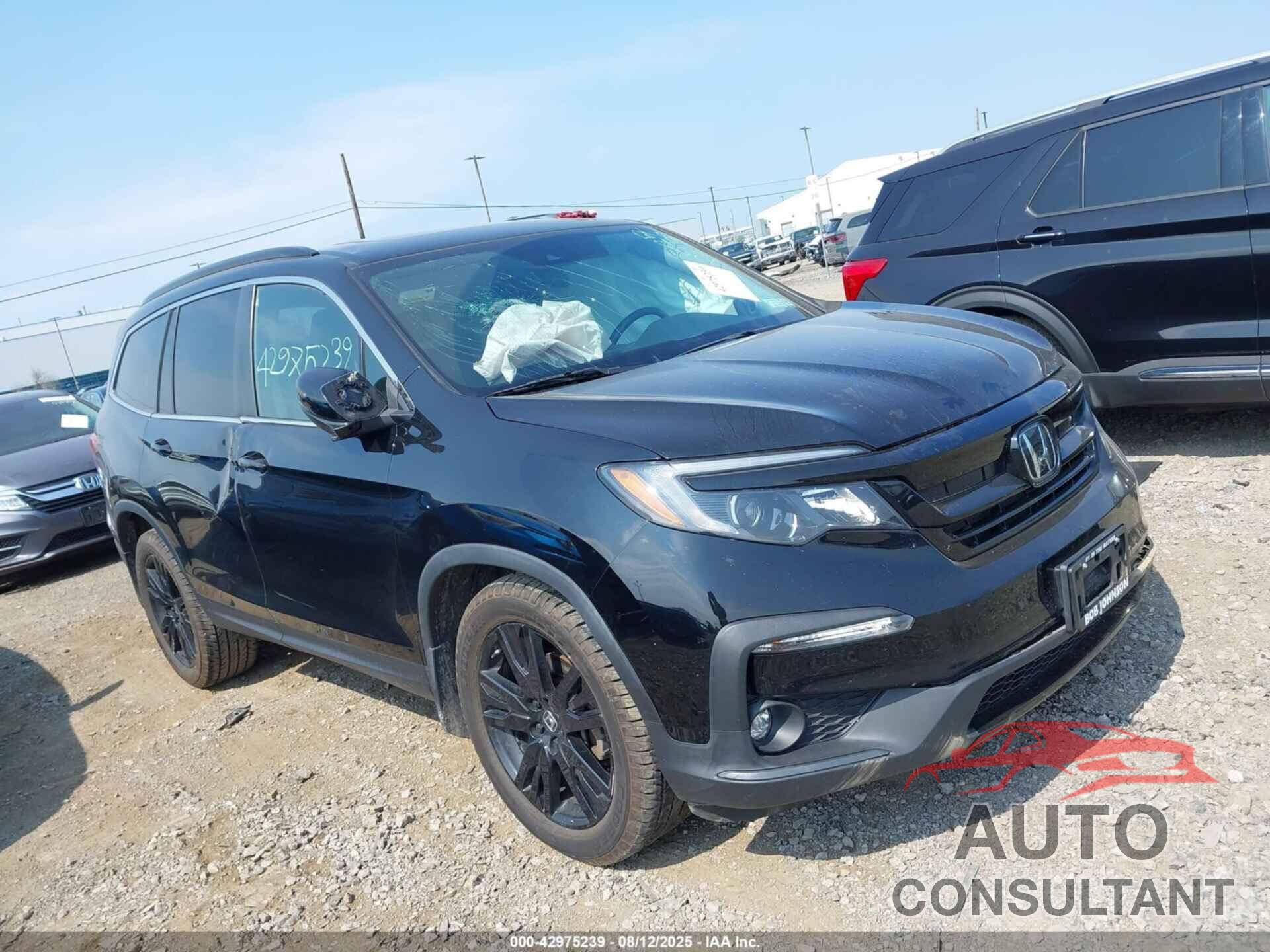 HONDA PILOT 2021 - 5FNYF6H28MB029599