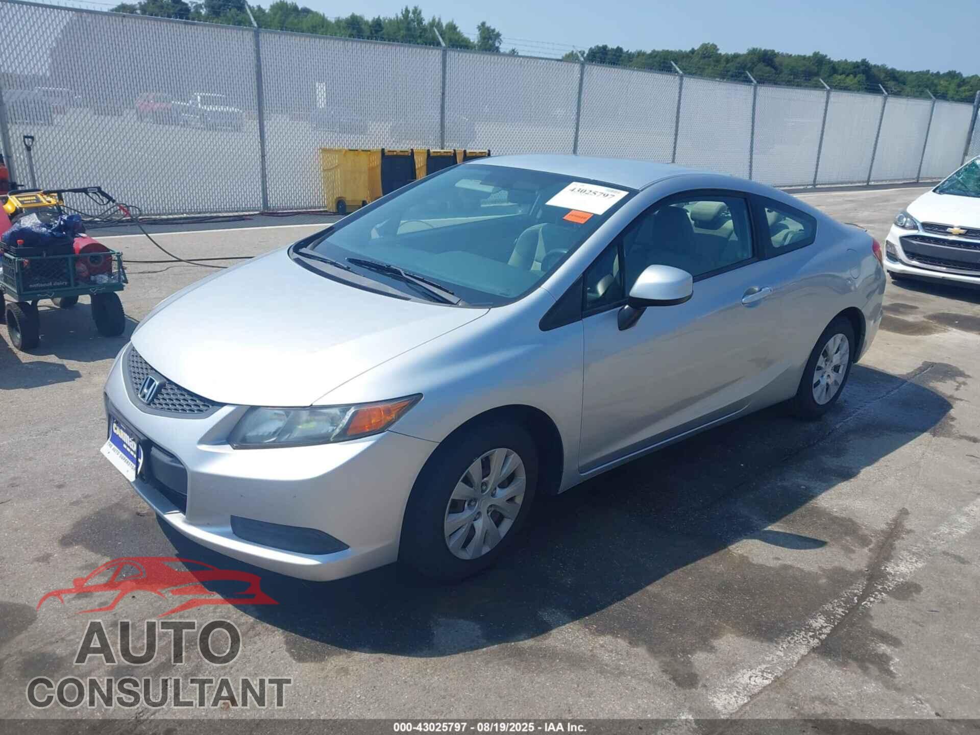 HONDA CIVIC 2012 - 2HGFG3B5XCH559542