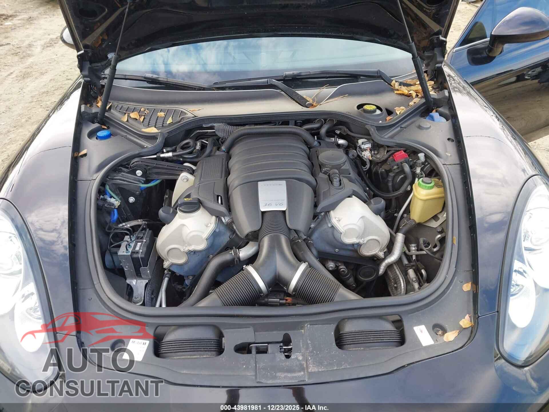PORSCHE PANAMERA 2016 - WP0AA2A75GL005163