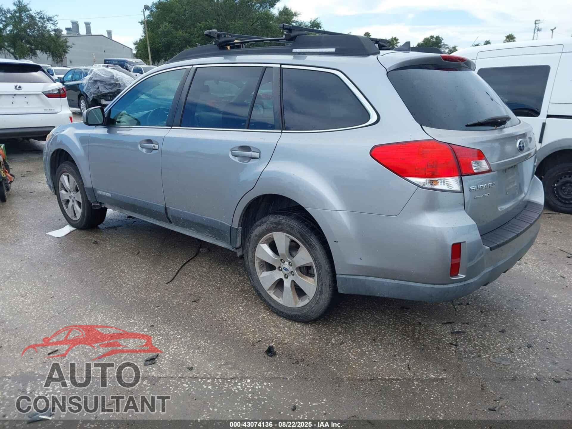 SUBARU OUTBACK 2011 - 4S4BRBJC4B3446426