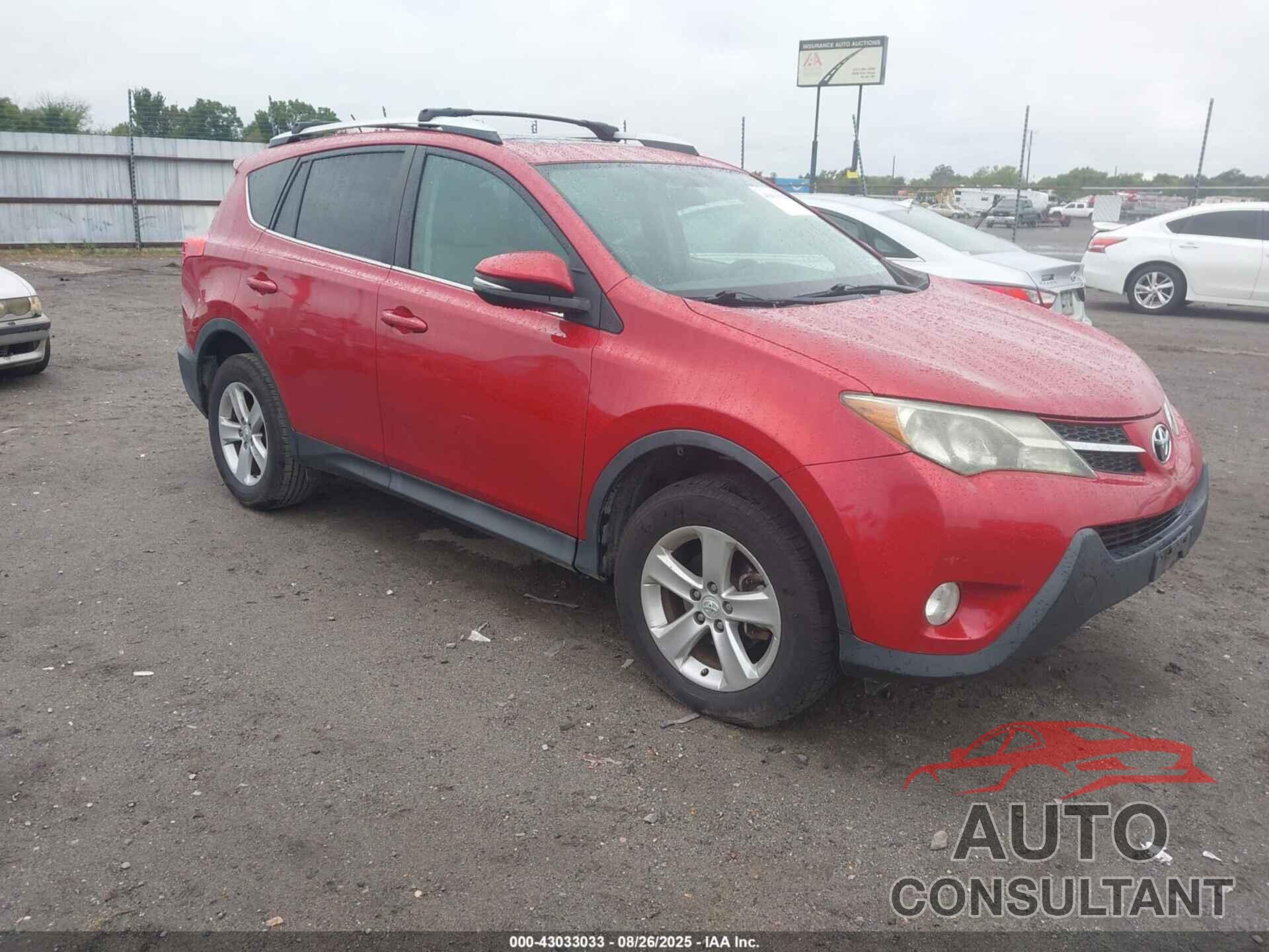 TOYOTA RAV4 2013 - 2T3WFREV4DW025745
