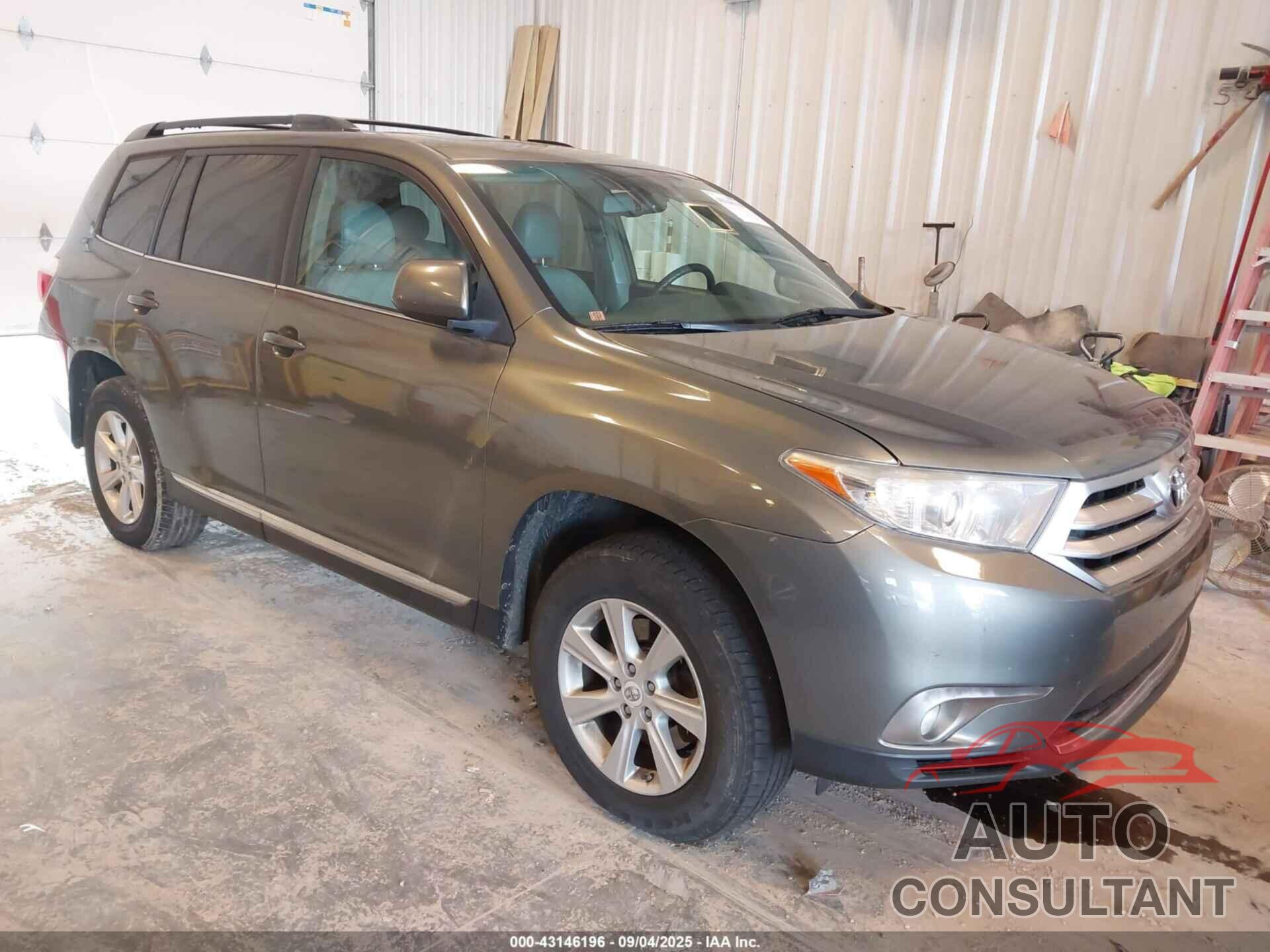 TOYOTA HIGHLANDER 2011 - 5TDBK3EH7BS085972