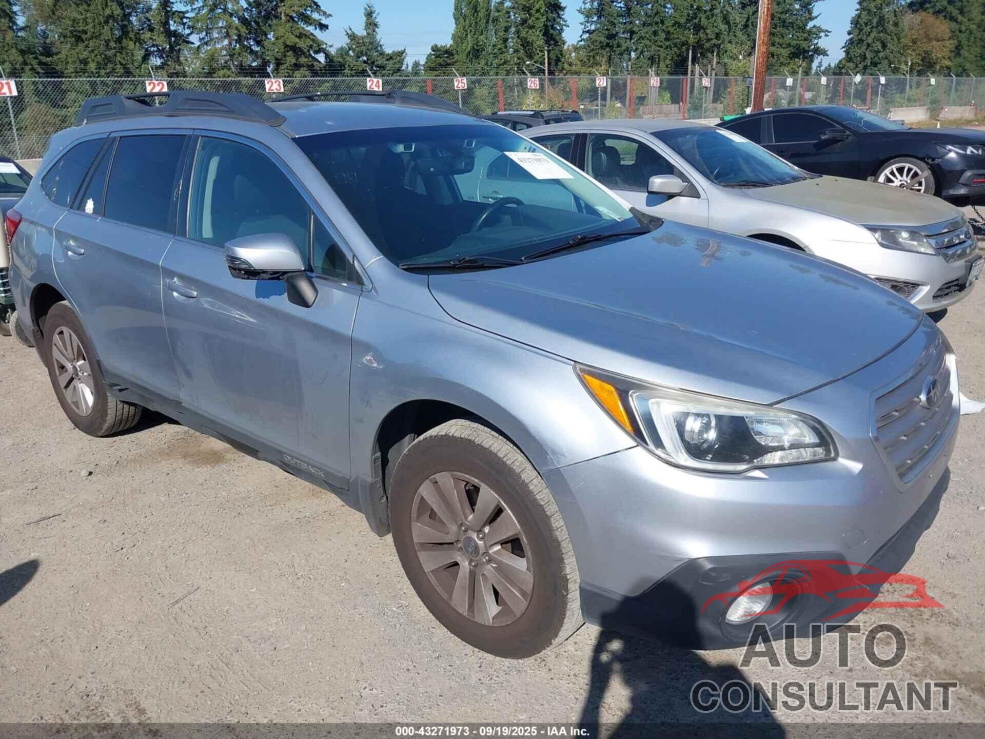 SUBARU OUTBACK 2017 - 4S4BSAFC5H3202932