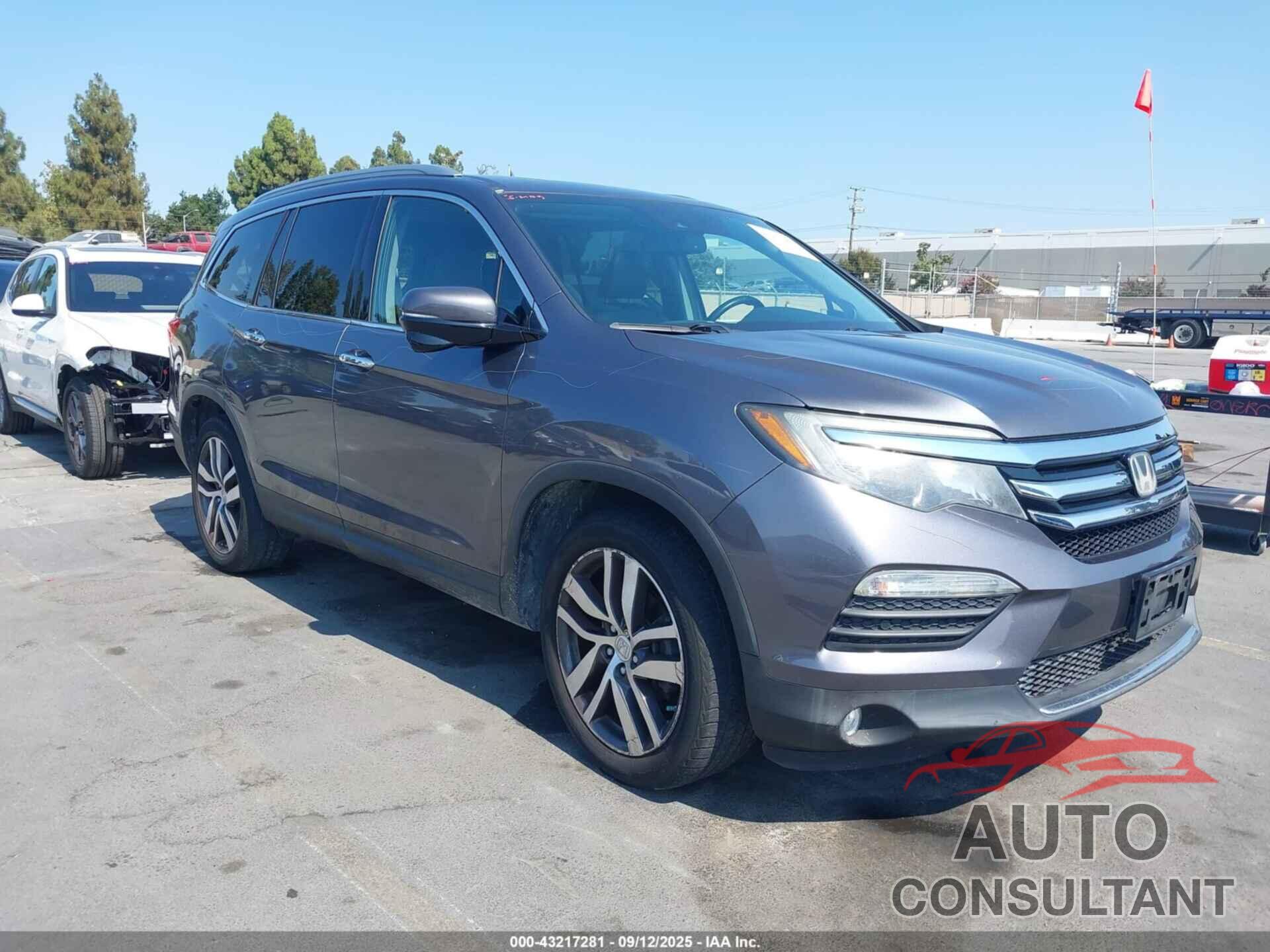 HONDA PILOT 2016 - 5FNYF5H99GB034709
