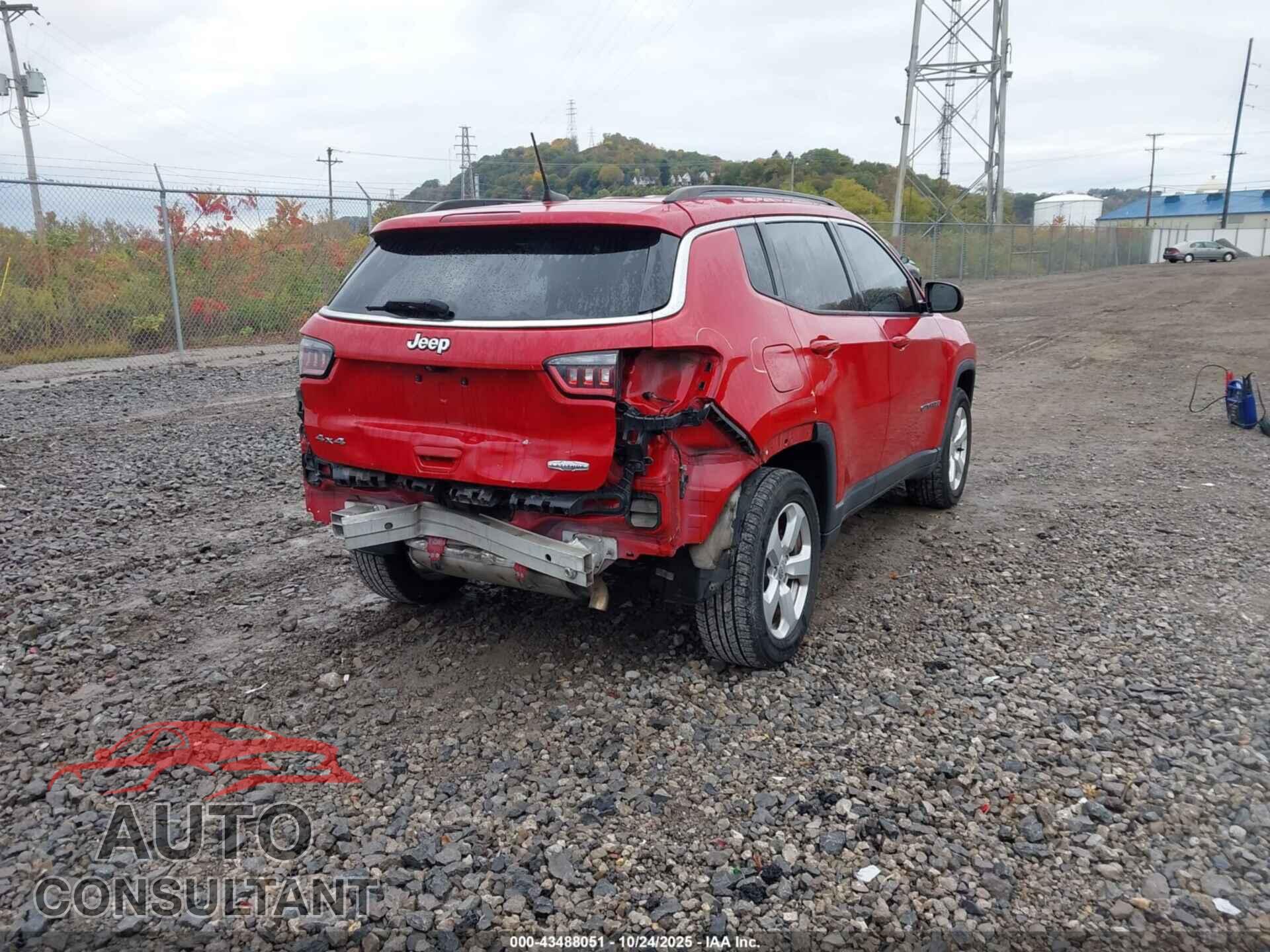 JEEP COMPASS 2019 - 3C4NJDBB9KT597485