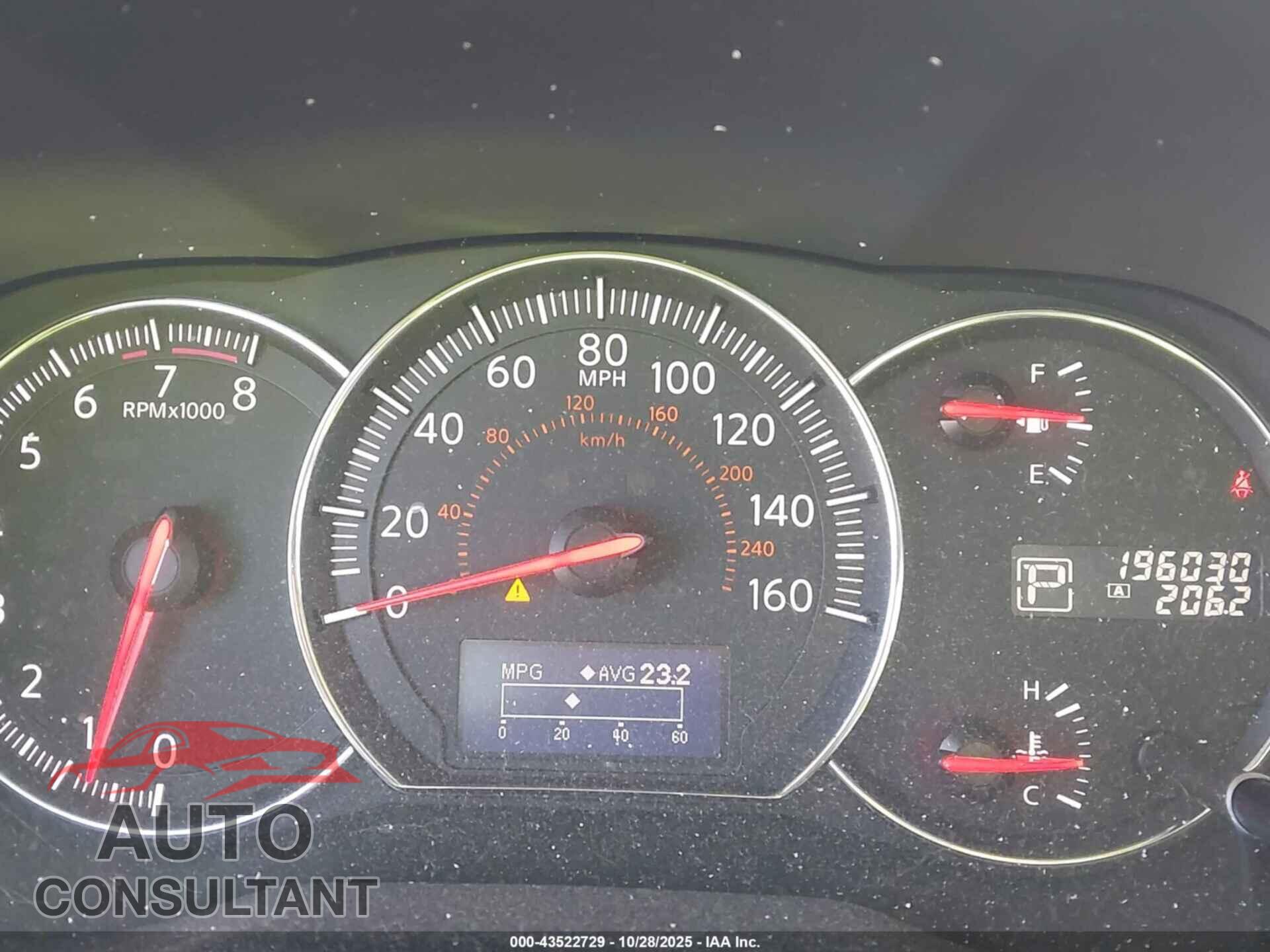 NISSAN MAXIMA 2012 - 1N4AA5AP0CC830576