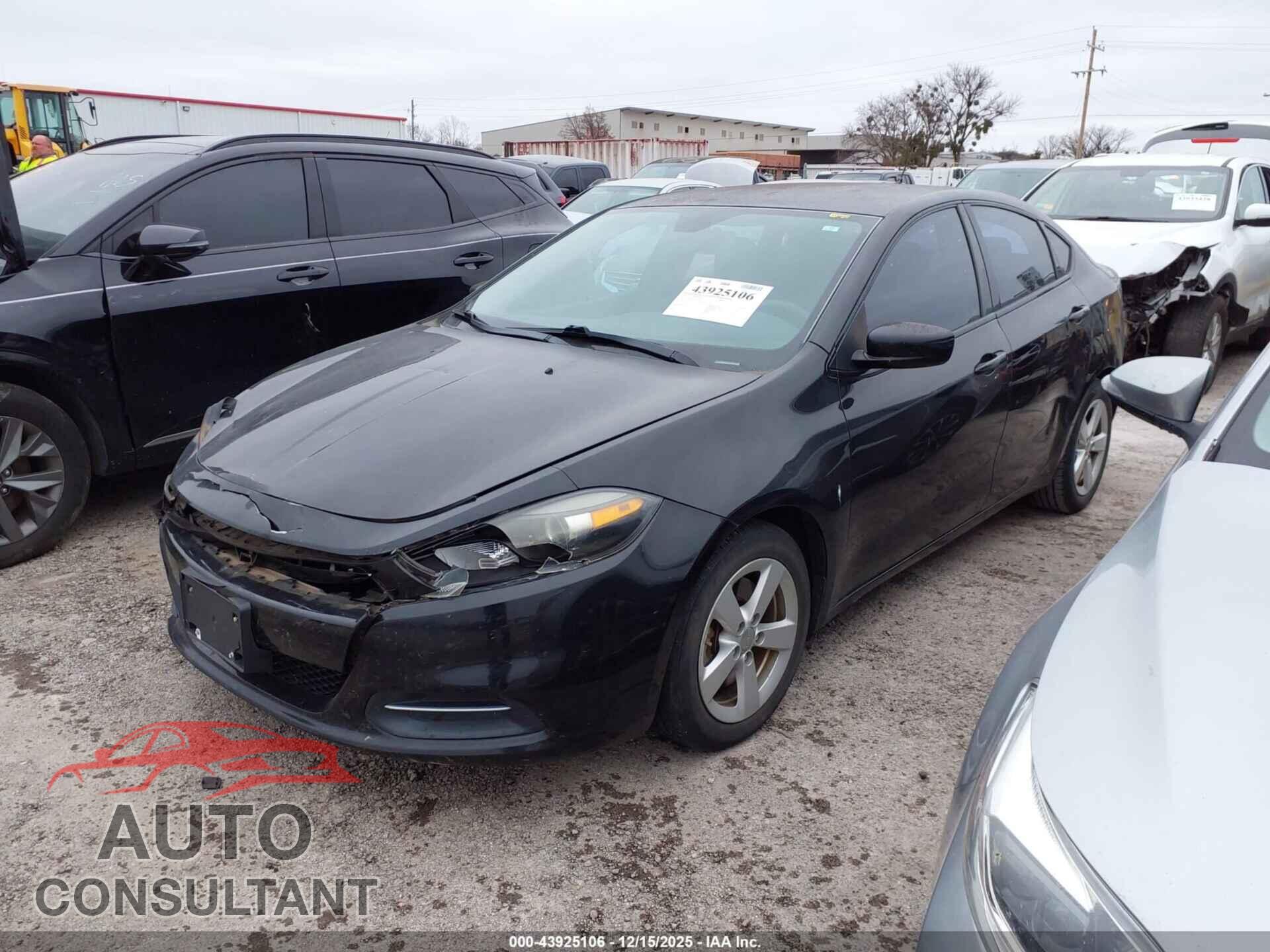 DODGE DART 2015 - 1C3CDFBB7FD275907