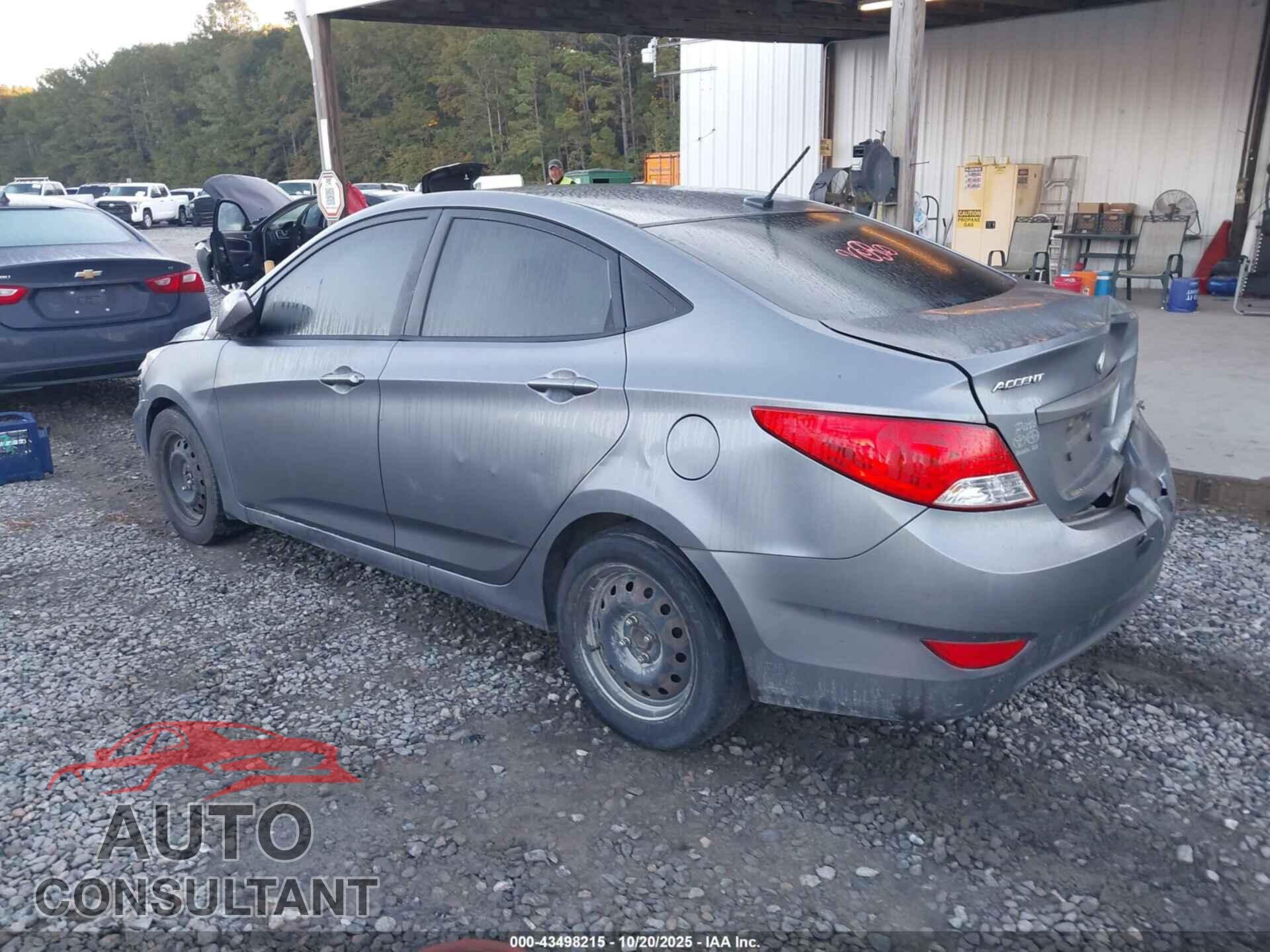 HYUNDAI ACCENT 2013 - KMHCT4AE4DU585522