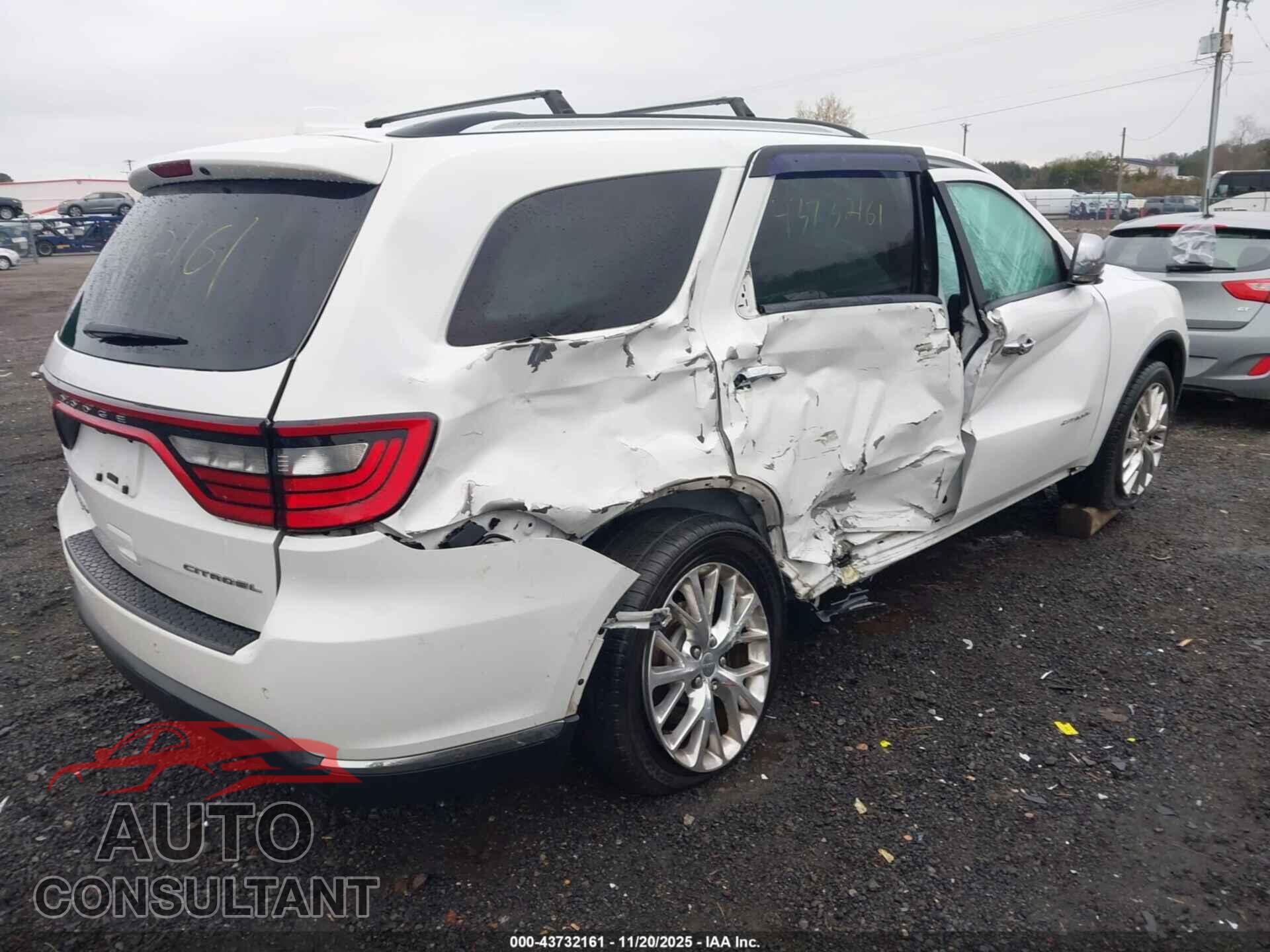 DODGE DURANGO 2015 - 1C4RDJEG3FC917755