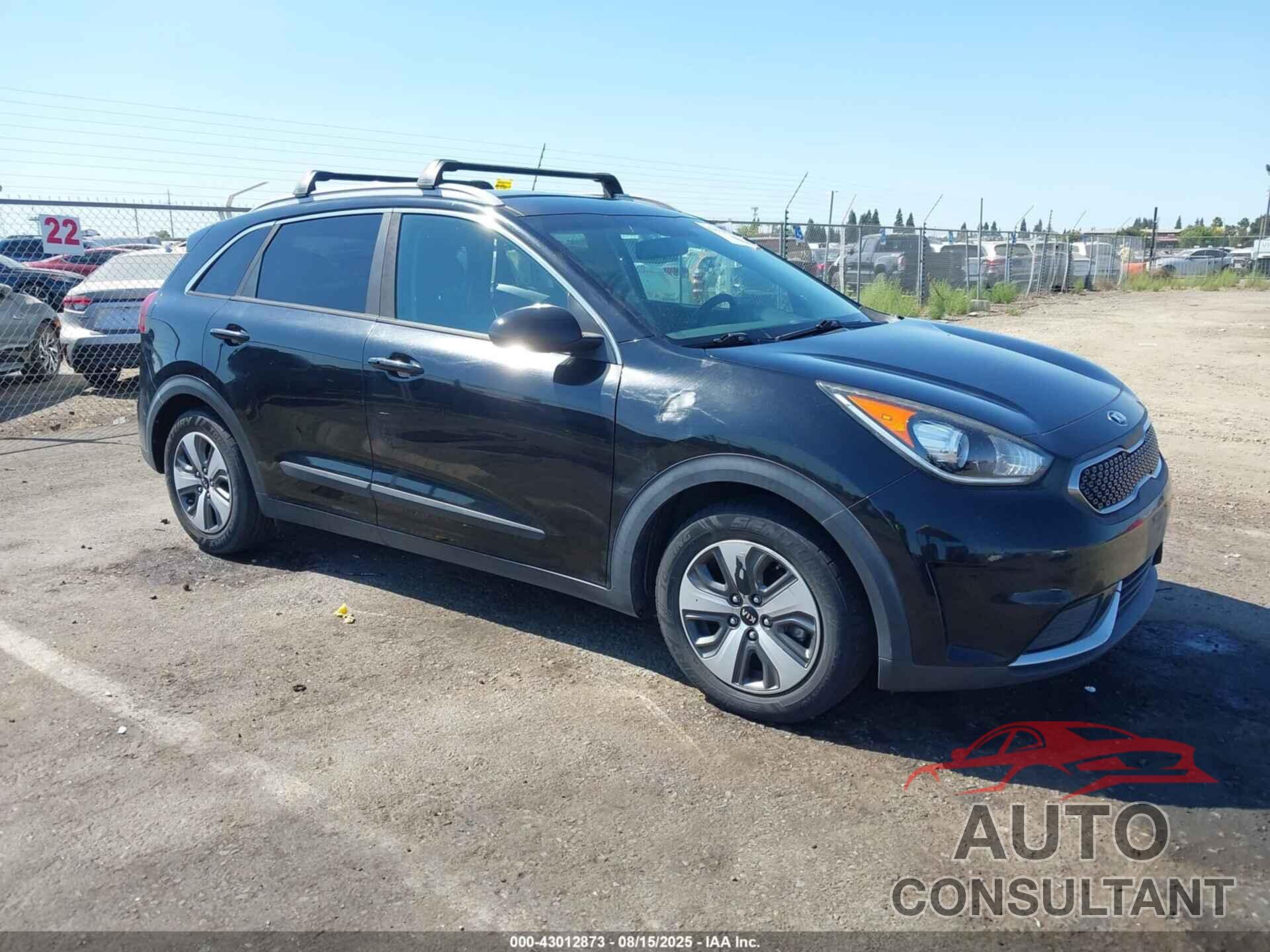 KIA NIRO 2017 - KNDCB3LCXH5074555