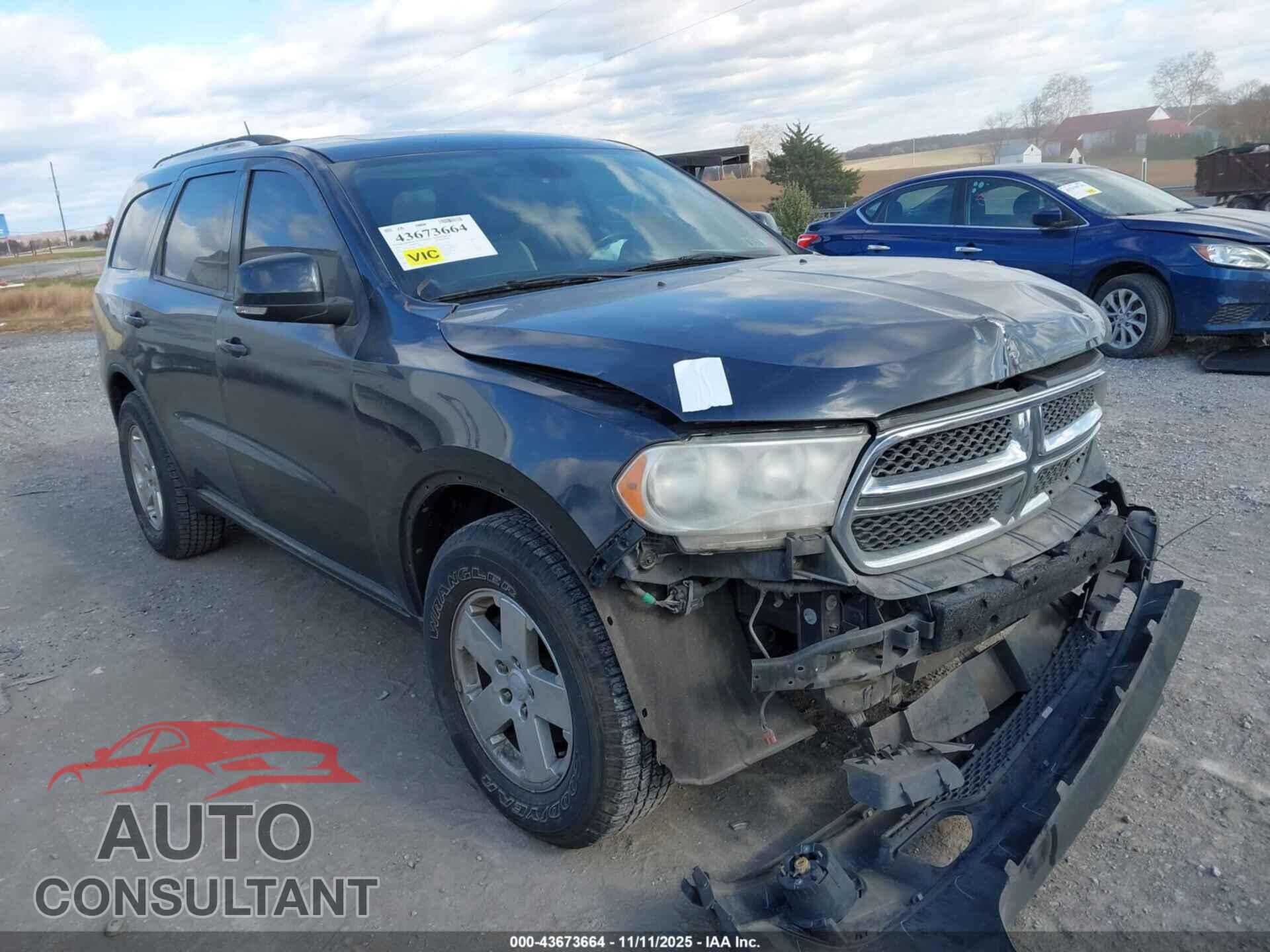 DODGE DURANGO 2012 - 1C4RDHDG5CC336201