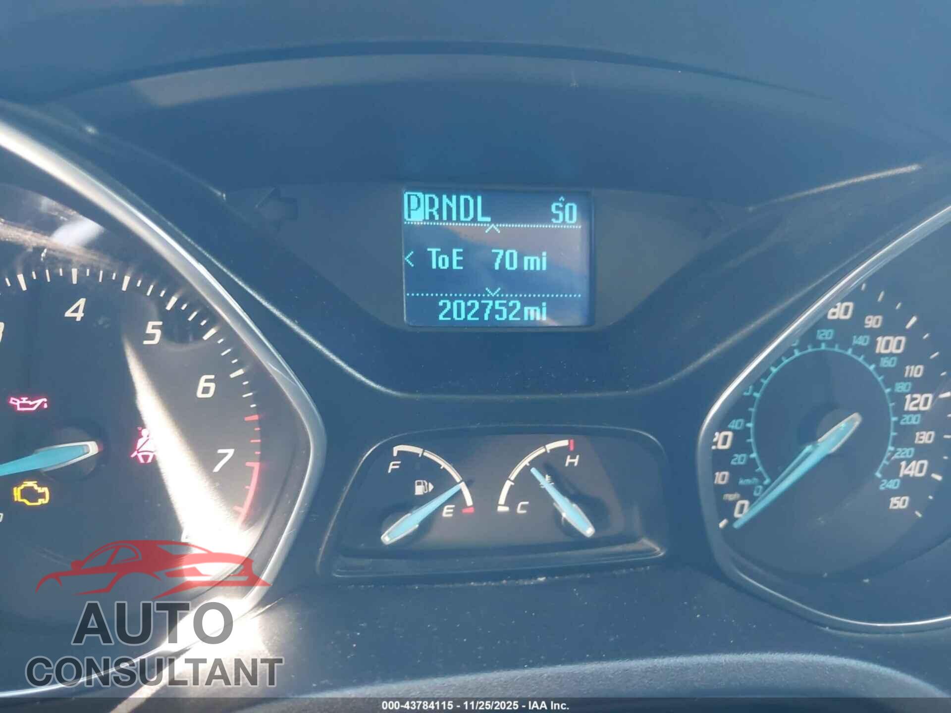 FORD FOCUS 2012 - 1FAHP3K2XCL111954