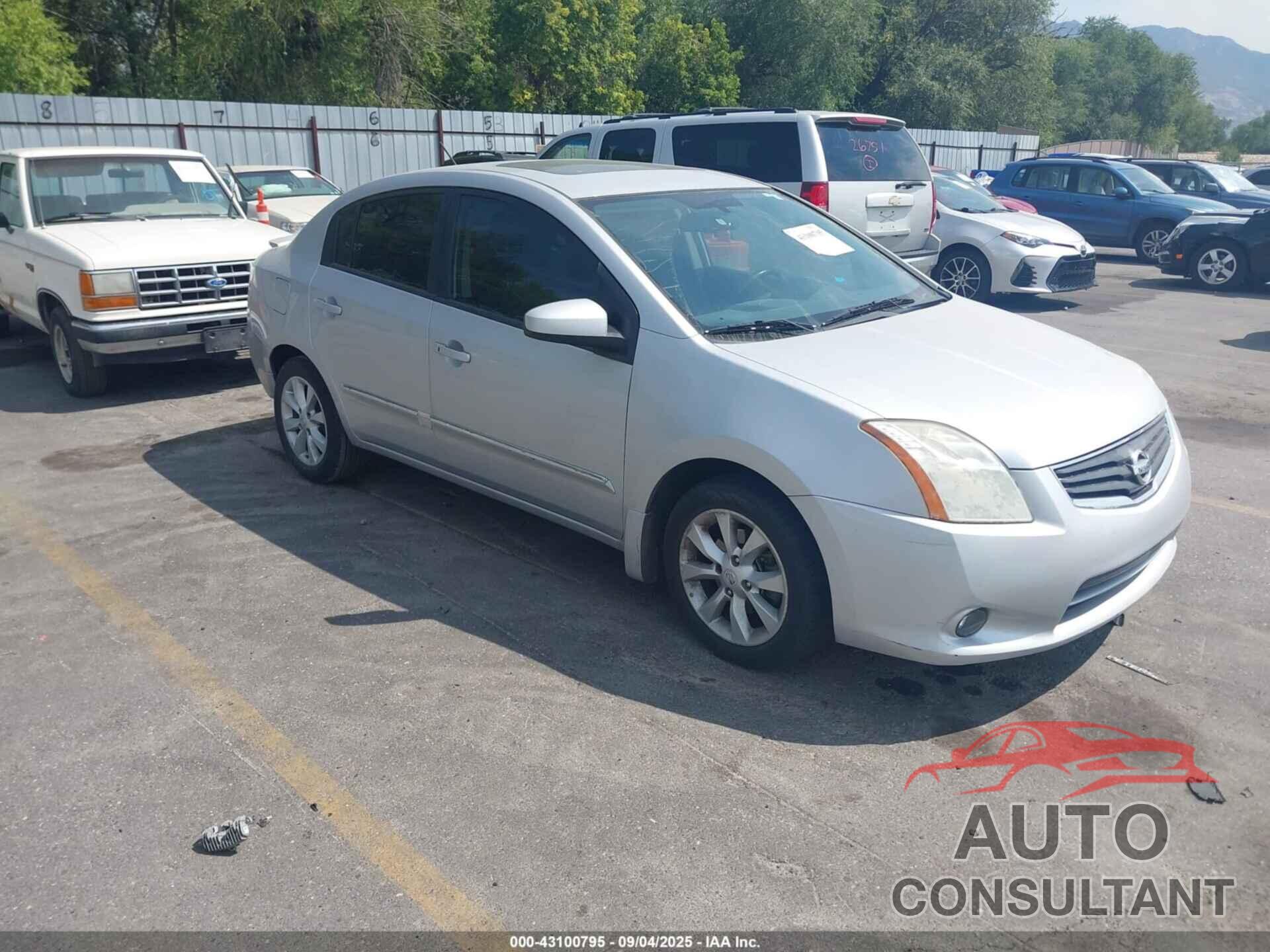 NISSAN SENTRA 2012 - 3N1AB6AP5CL694062