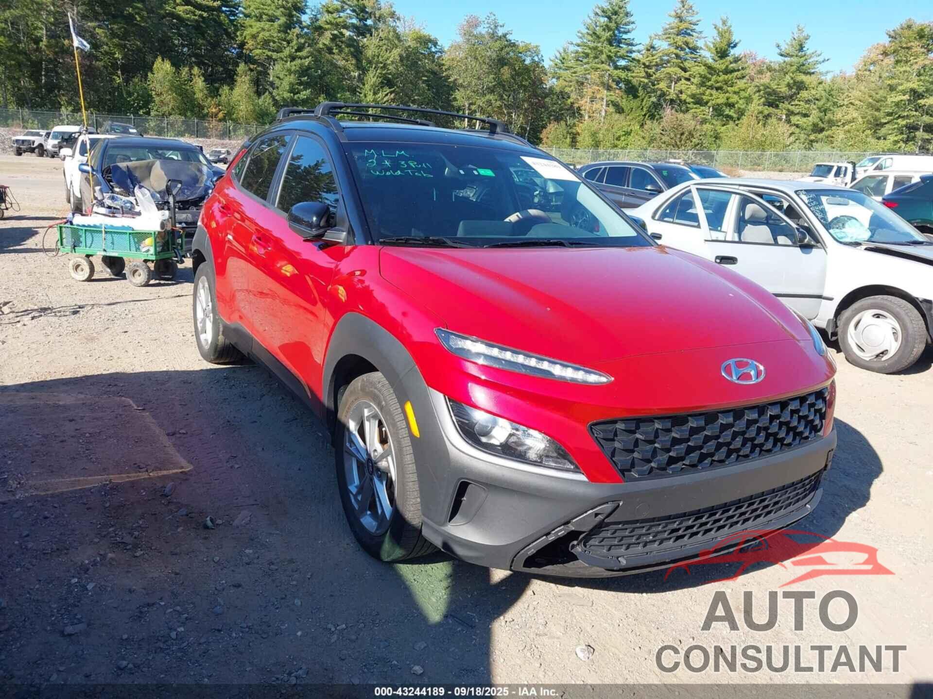 HYUNDAI KONA 2022 - KM8K62AB2NU850615