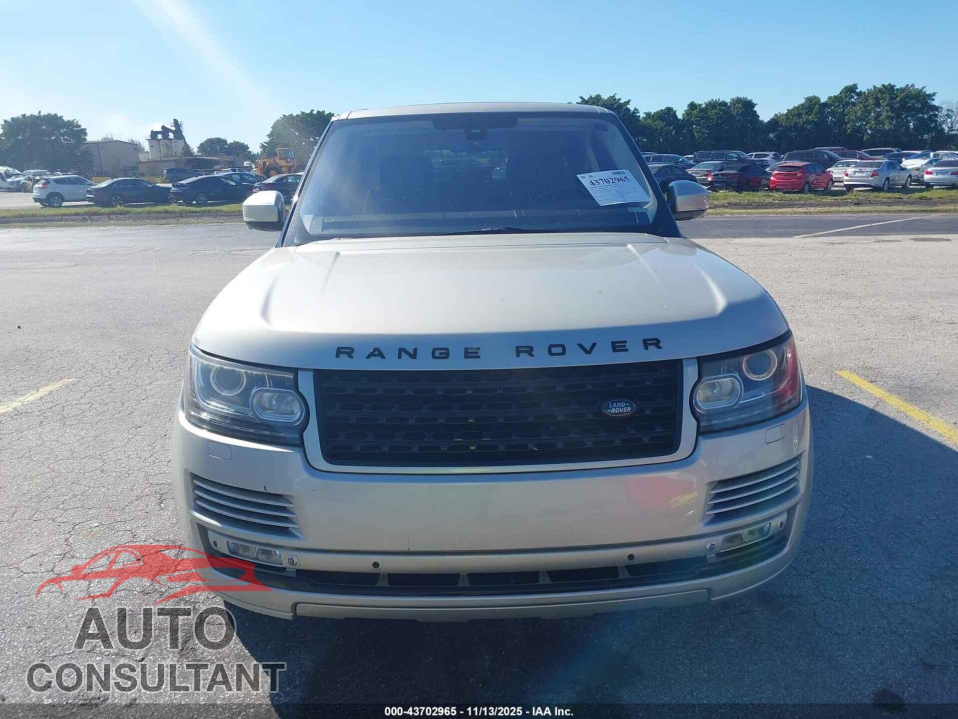 LAND ROVER RANGE ROVER 2014 - SALGS2WF1EA156249