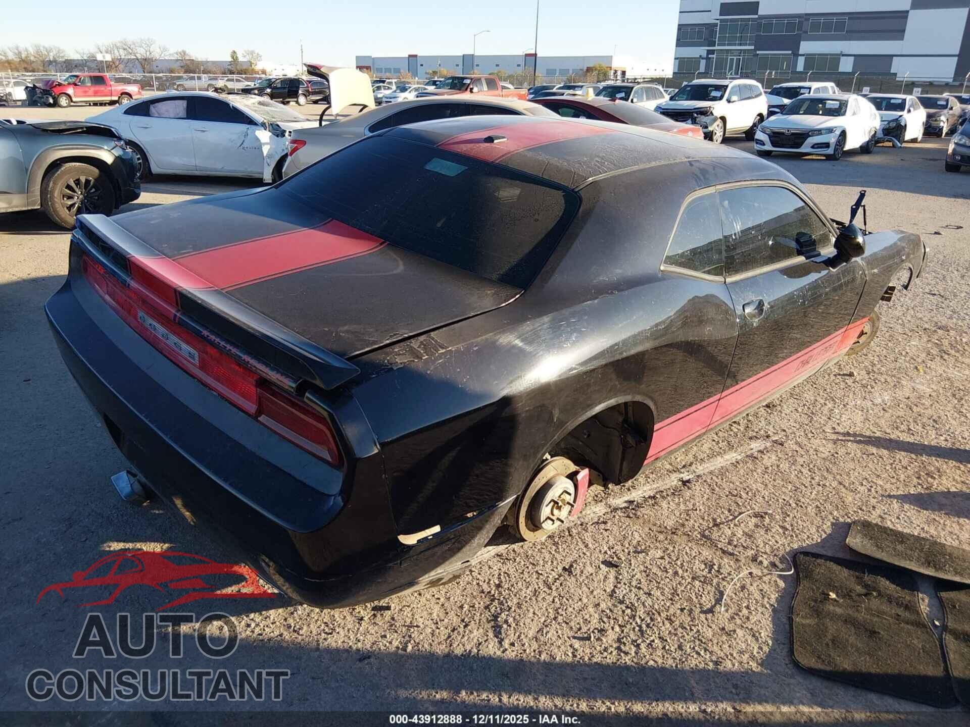 DODGE CHALLENGER 2013 - 2C3CDYAG1DH676295