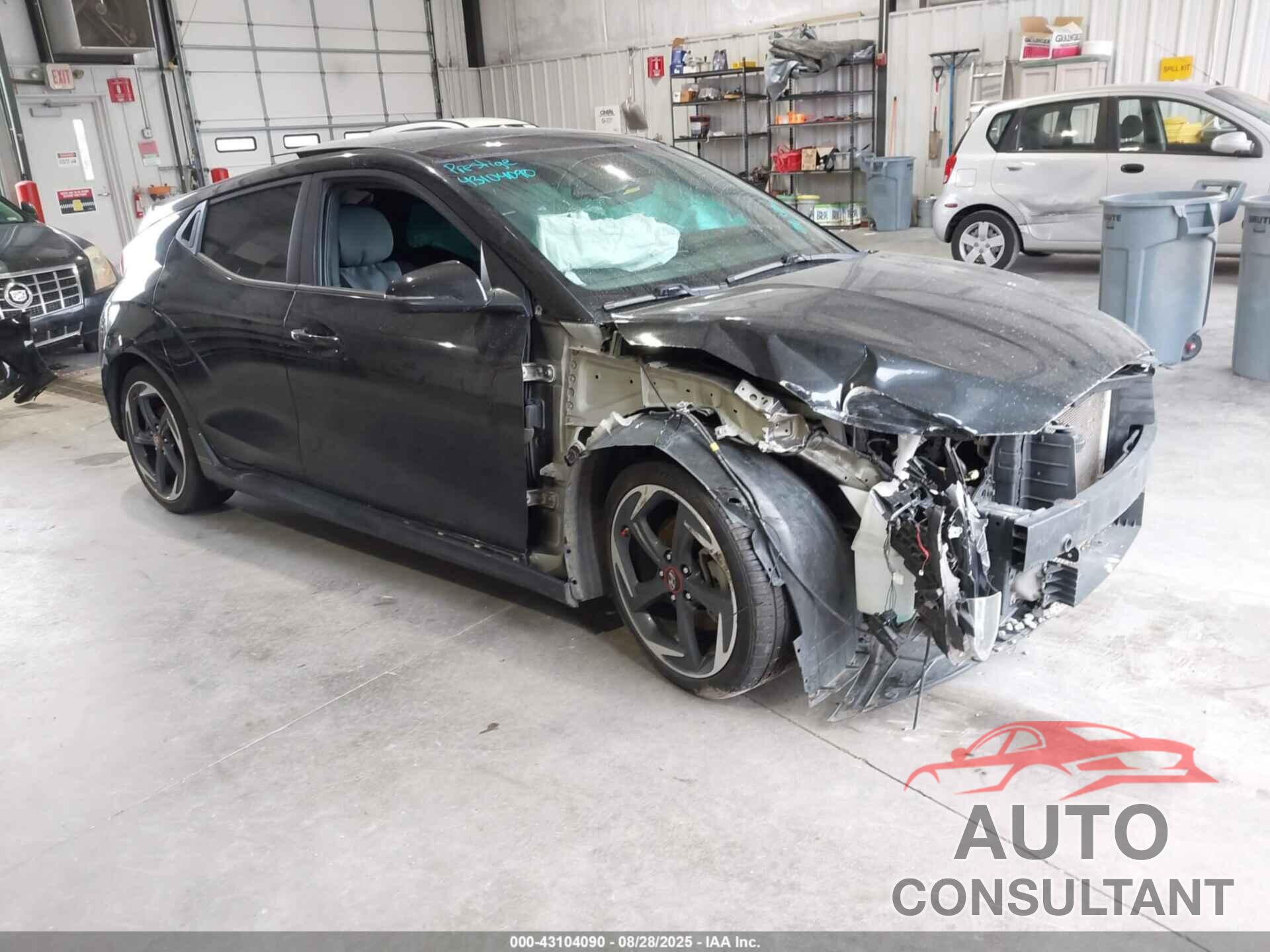 HYUNDAI VELOSTER 2019 - KMHTH6ABXKU005383