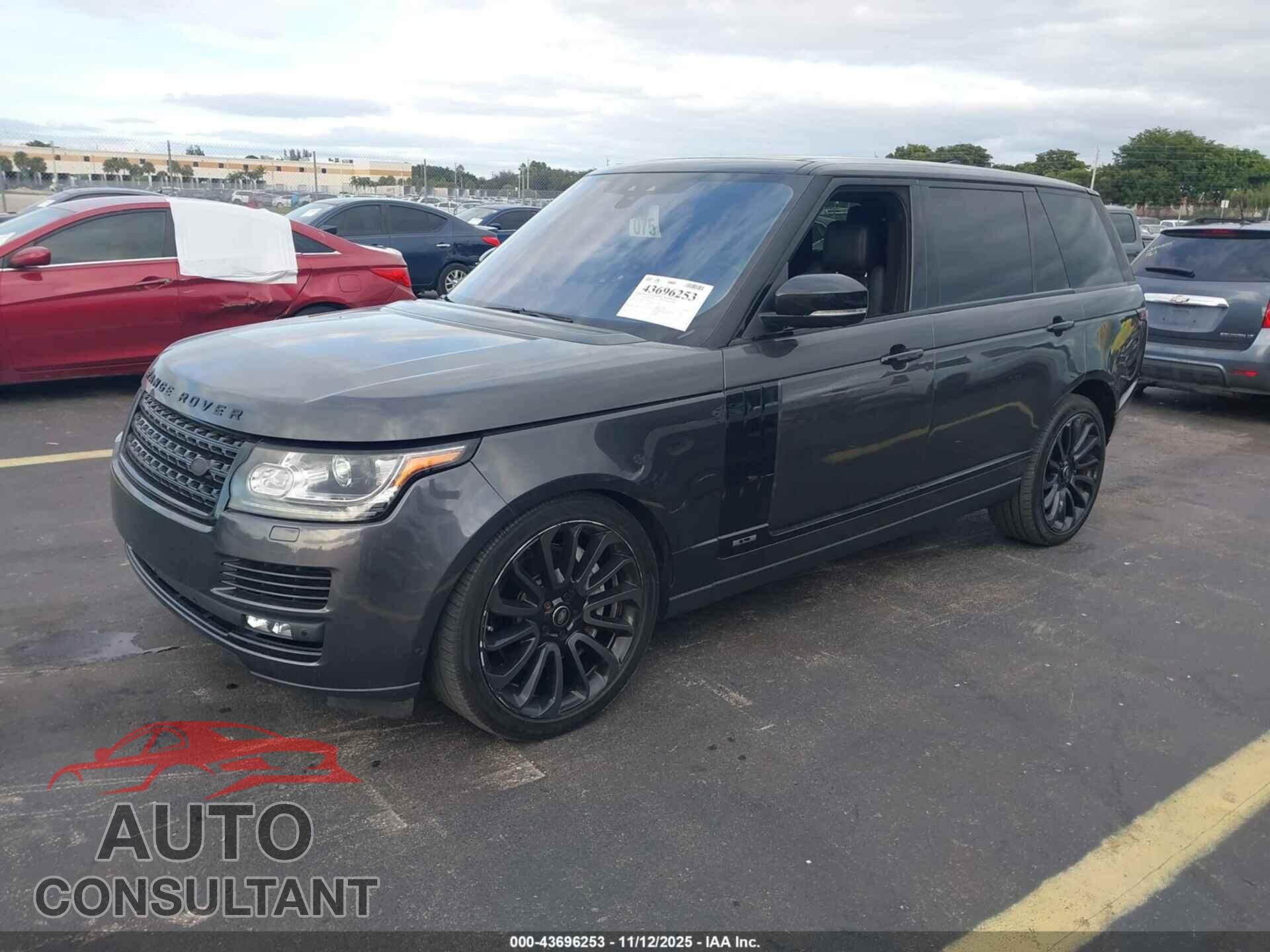 LAND ROVER RANGE ROVER 2017 - SALGS5FE9HA351285