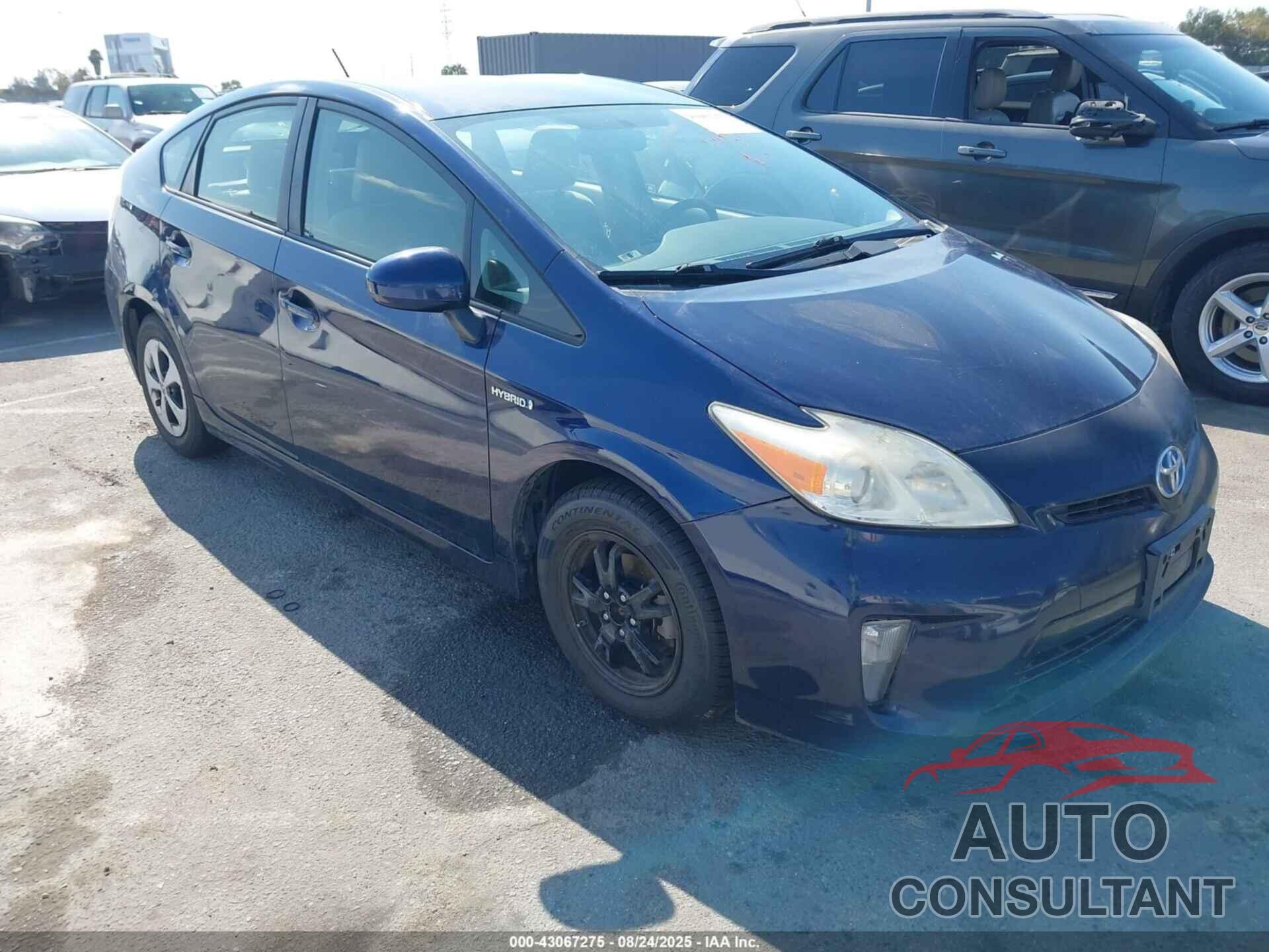 TOYOTA PRIUS 2014 - JTDKN3DU8E0391236