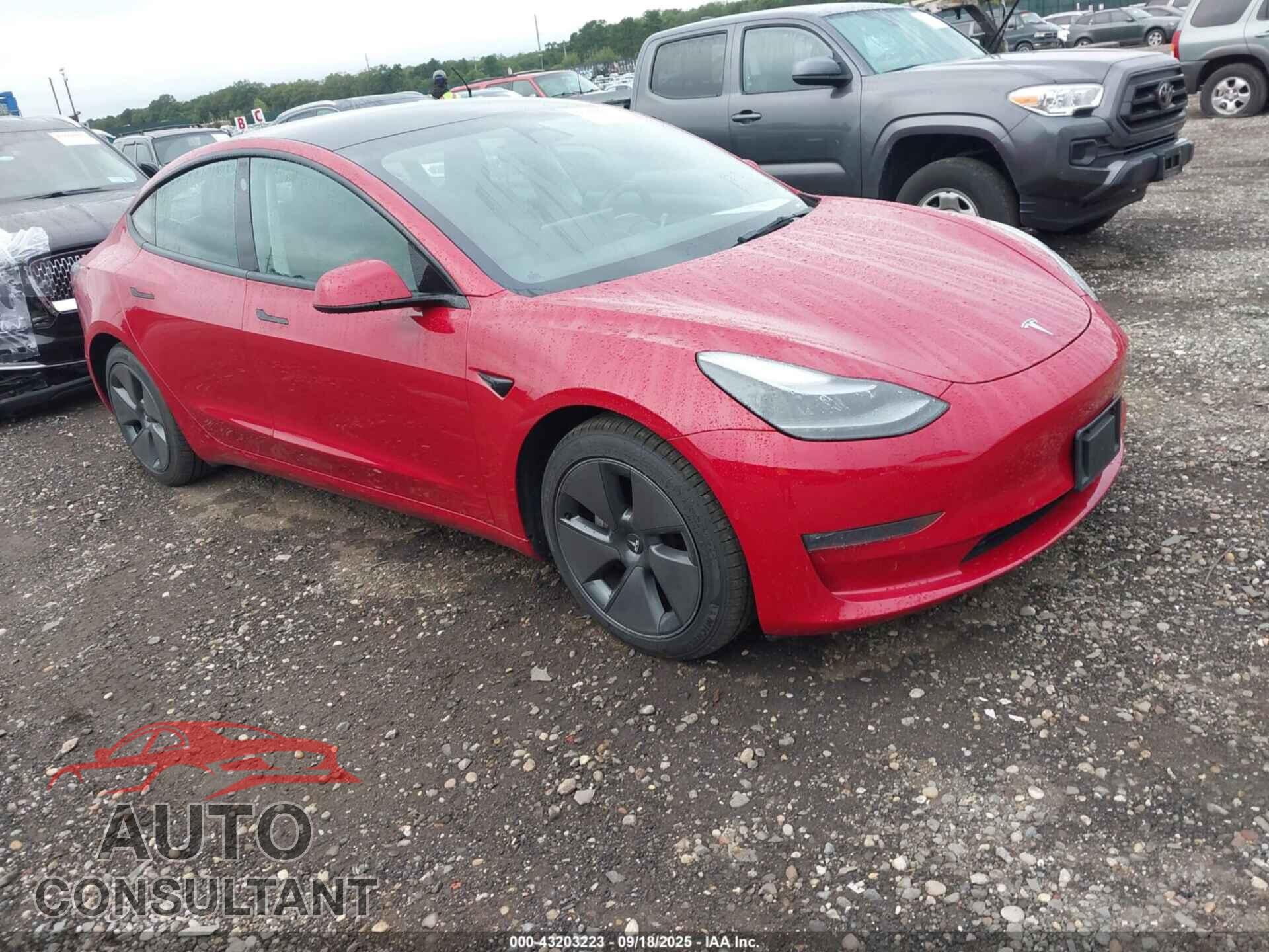 TESLA MODEL 3 2021 - 5YJ3E1EB9MF086608