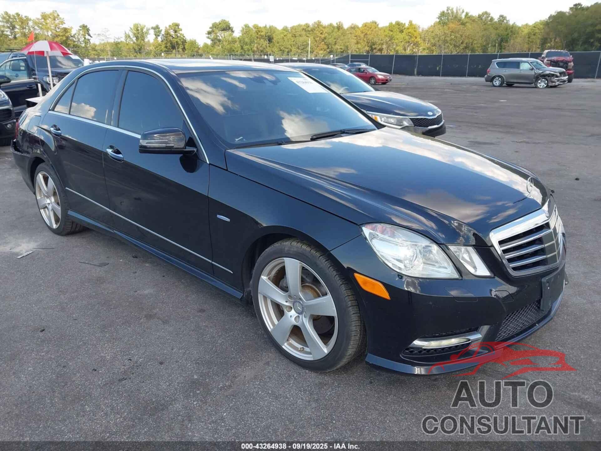 MERCEDES-BENZ E 350 2012 - WDDHF8JB8CA566914