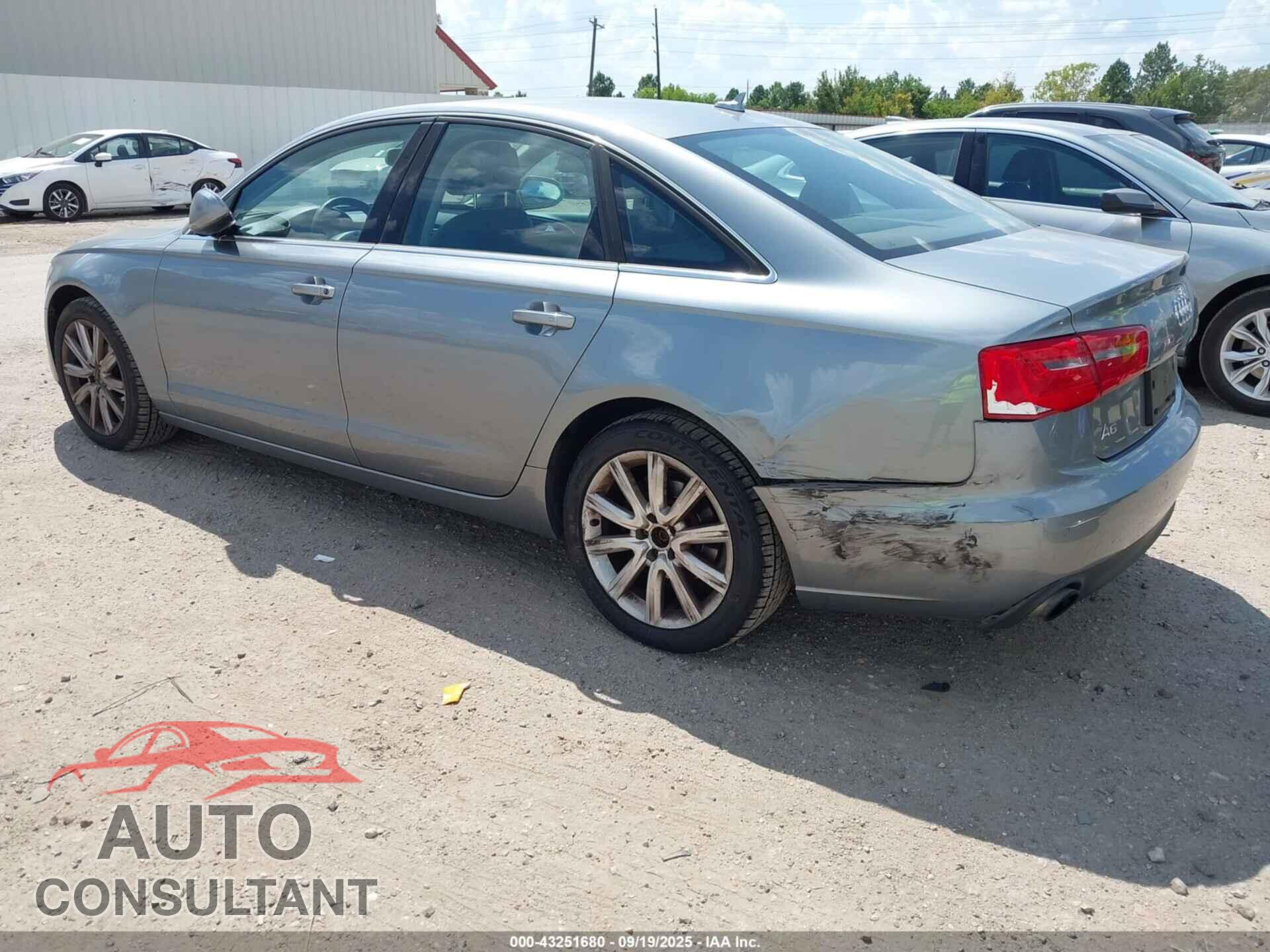 AUDI A6 2013 - WAUGFAFC4DN032217
