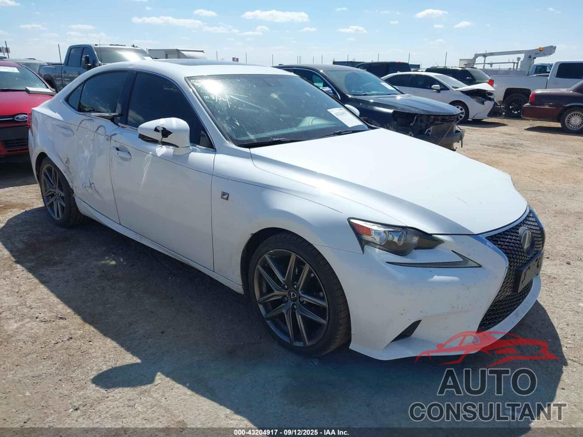 LEXUS IS 250 2015 - JTHBF1D26F5061291