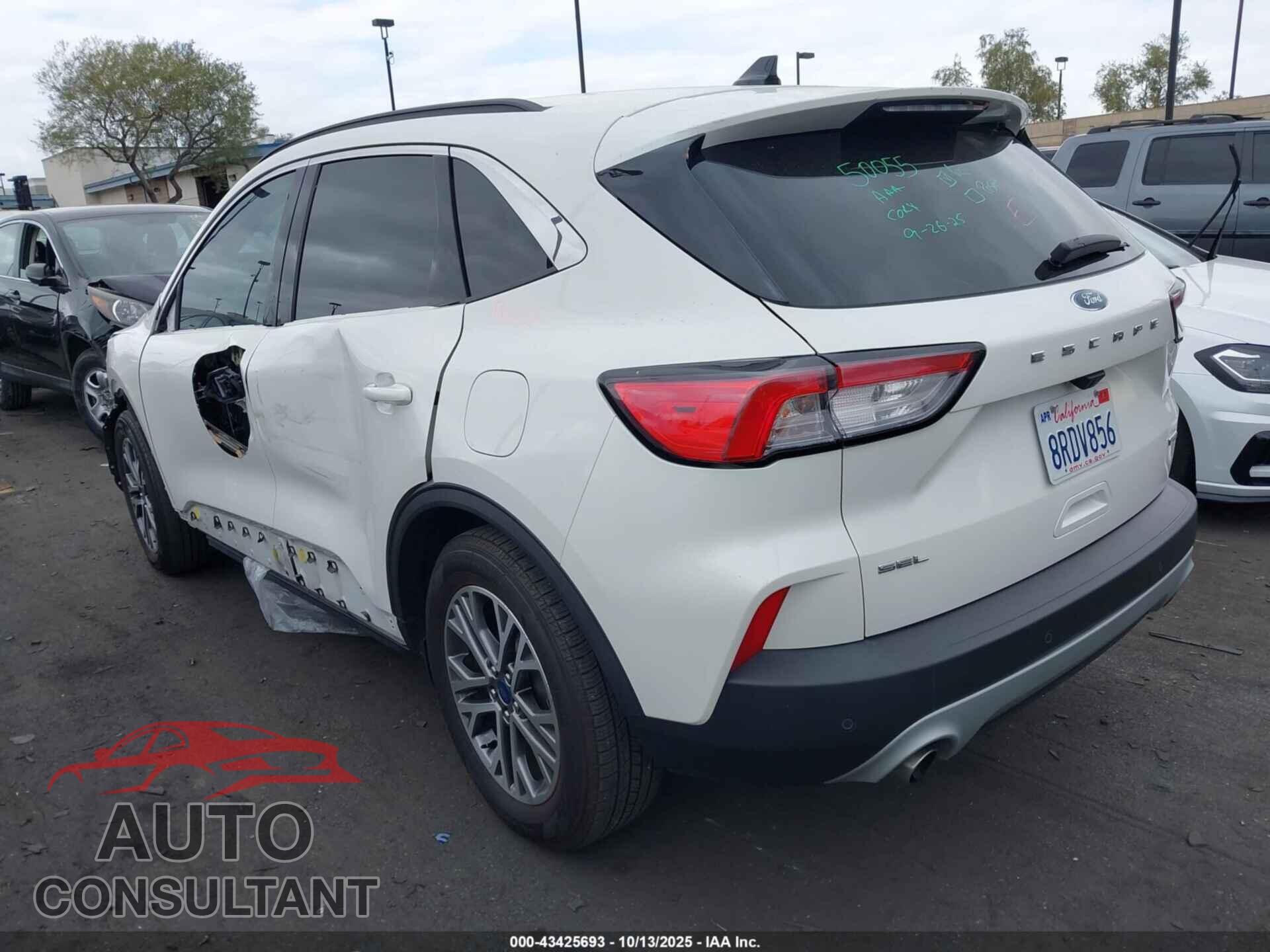 FORD ESCAPE 2020 - 1FMCU0H68LUA57128
