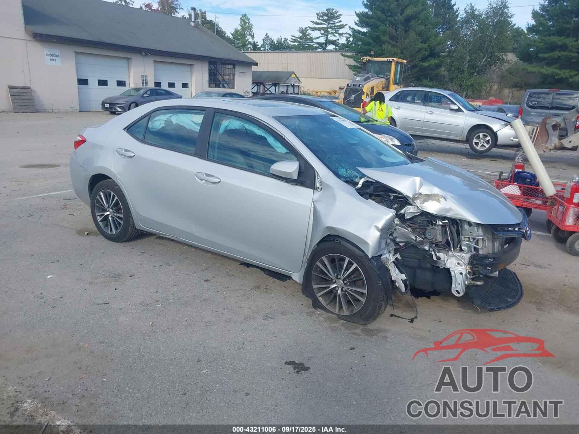 TOYOTA COROLLA 2016 - 2T1BURHEXGC502113