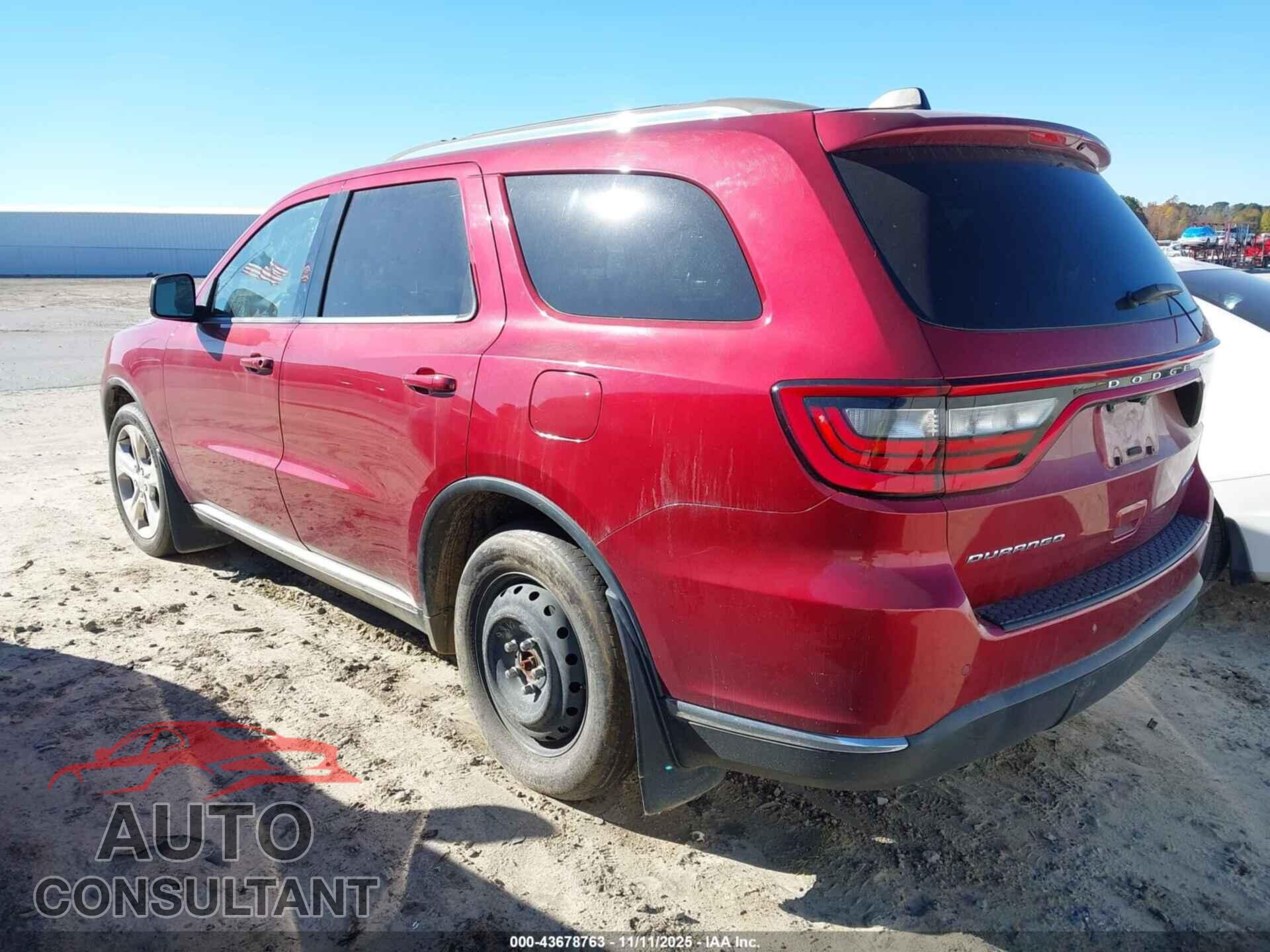 DODGE DURANGO 2014 - 1C4RDHDG5EC597489