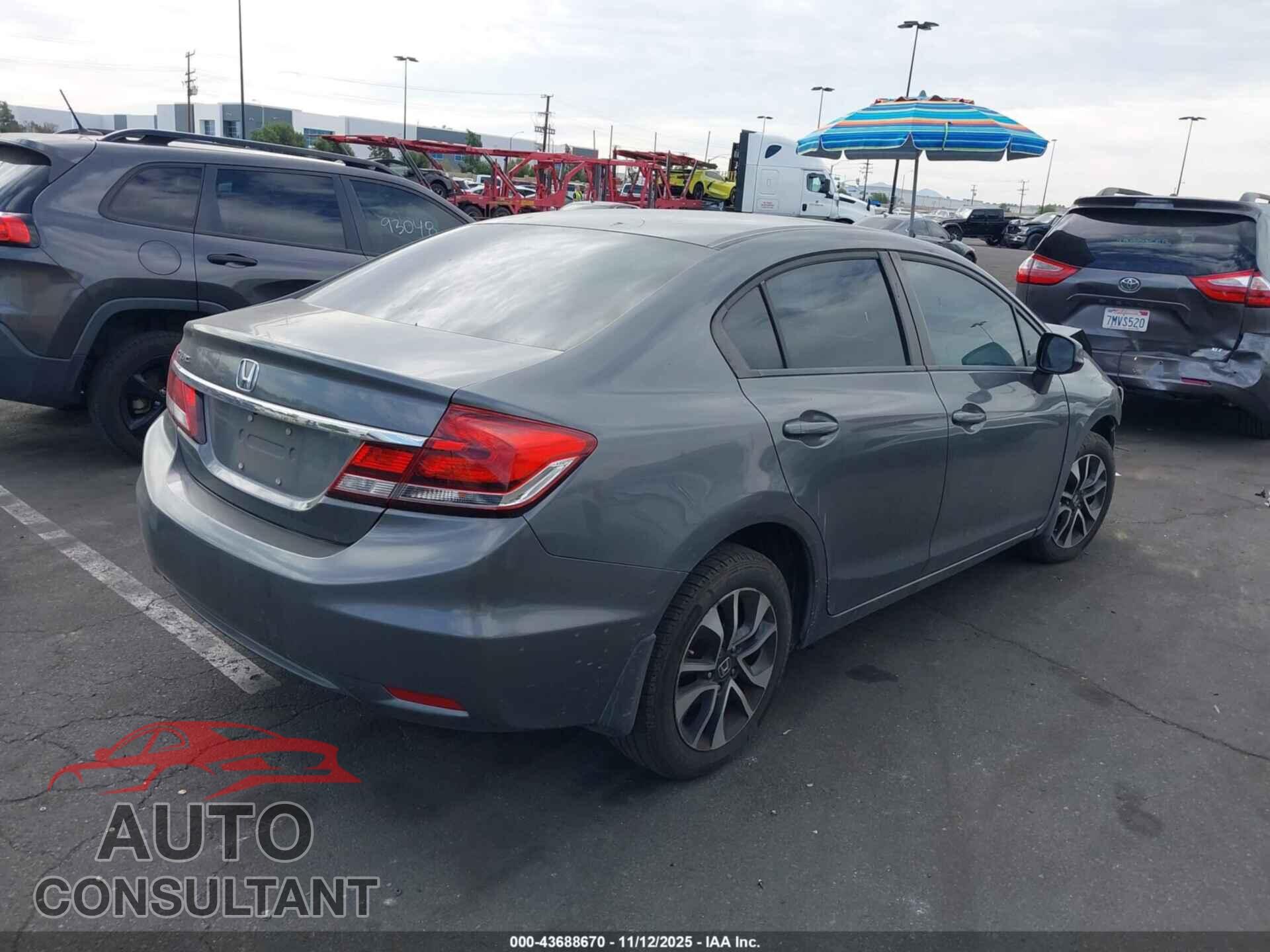 HONDA CIVIC 2013 - 19XFB2F83DE254926