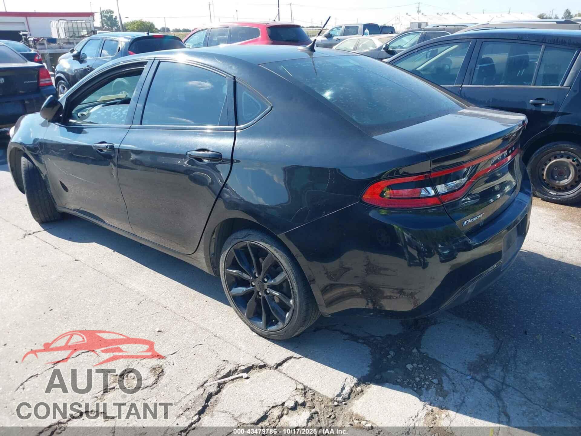 DODGE DART 2016 - 1C3CDFFA3GD802019