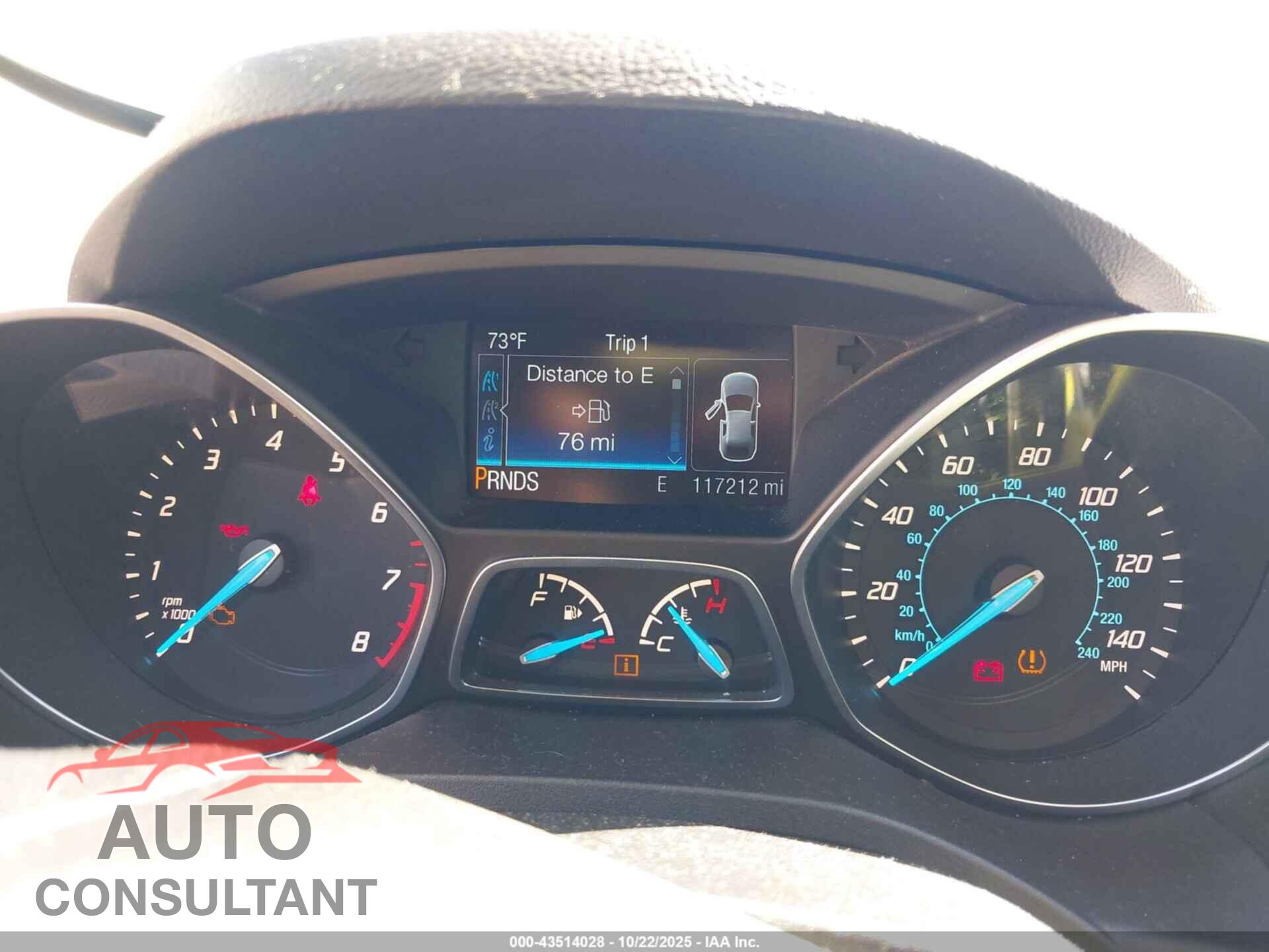 FORD ESCAPE 2015 - 1FMCU9G95FUB35644