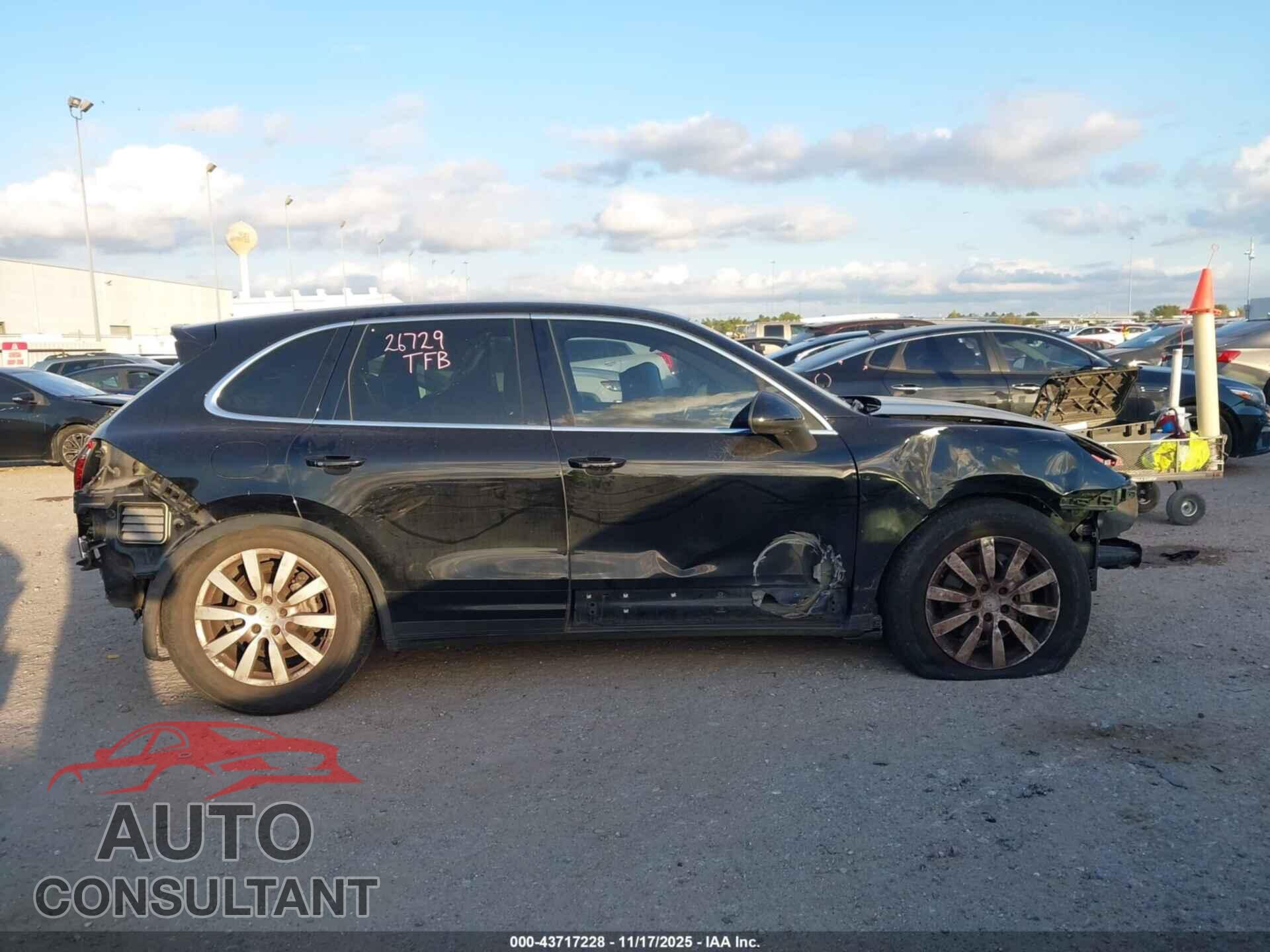 PORSCHE CAYENNE 2012 - WP1AB2A22CLA40284