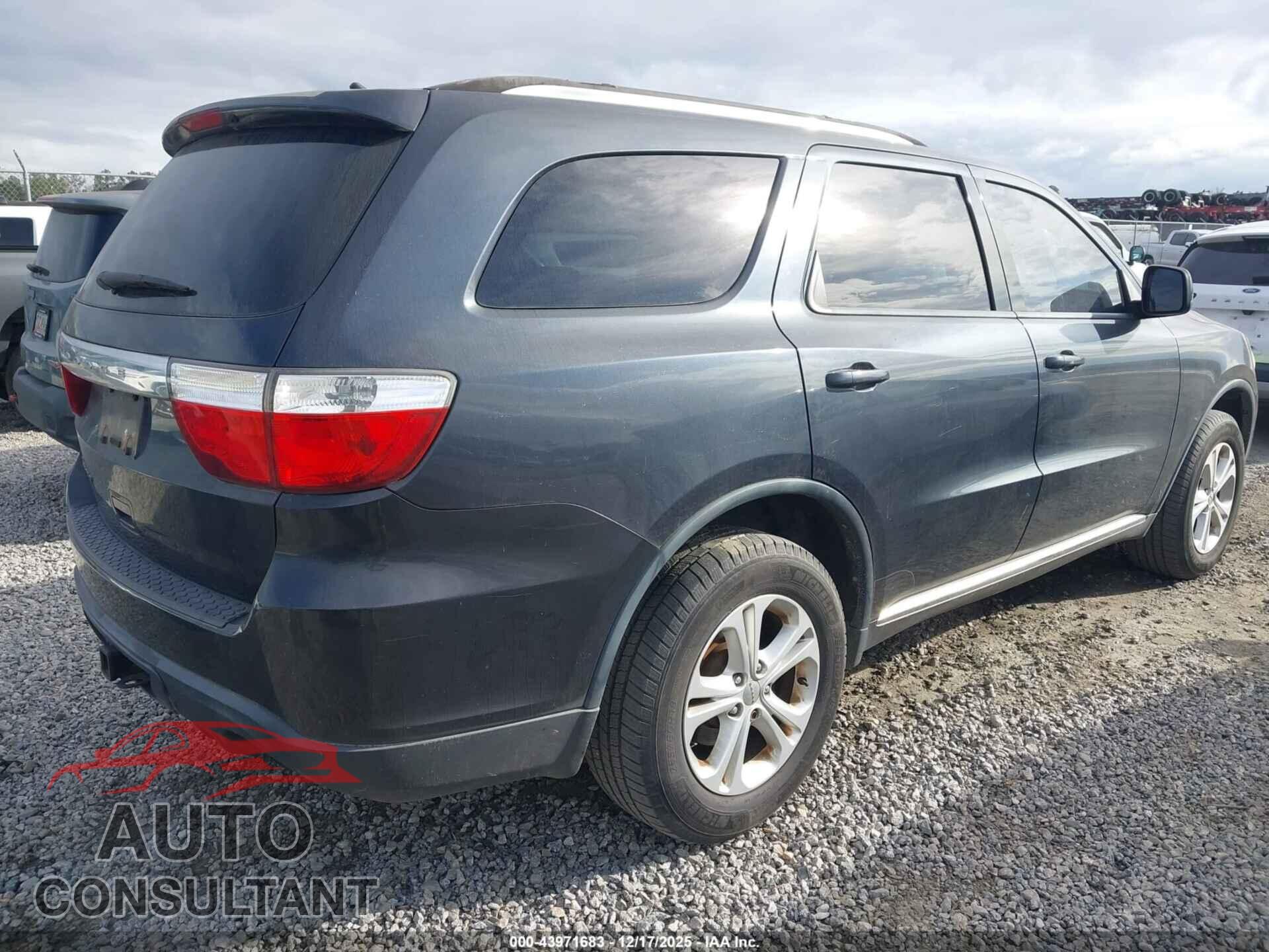 DODGE DURANGO 2013 - 1C4RDHAG9DC516707