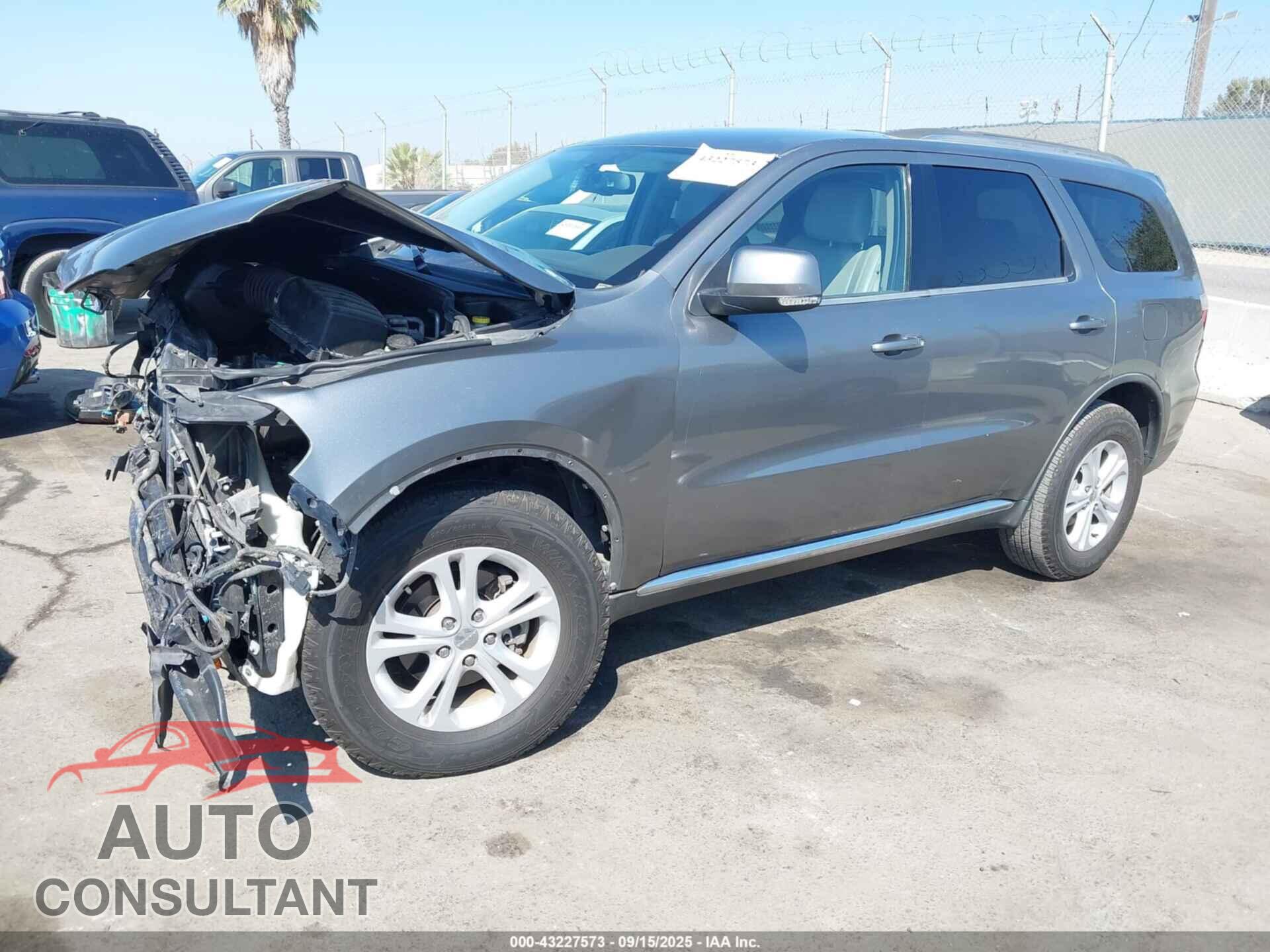 DODGE DURANGO 2012 - 1C4RDHDG3CC321888