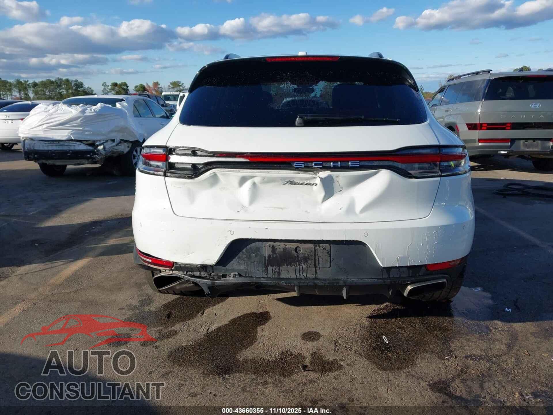PORSCHE MACAN 2021 - WP1AA2A57MLB00610