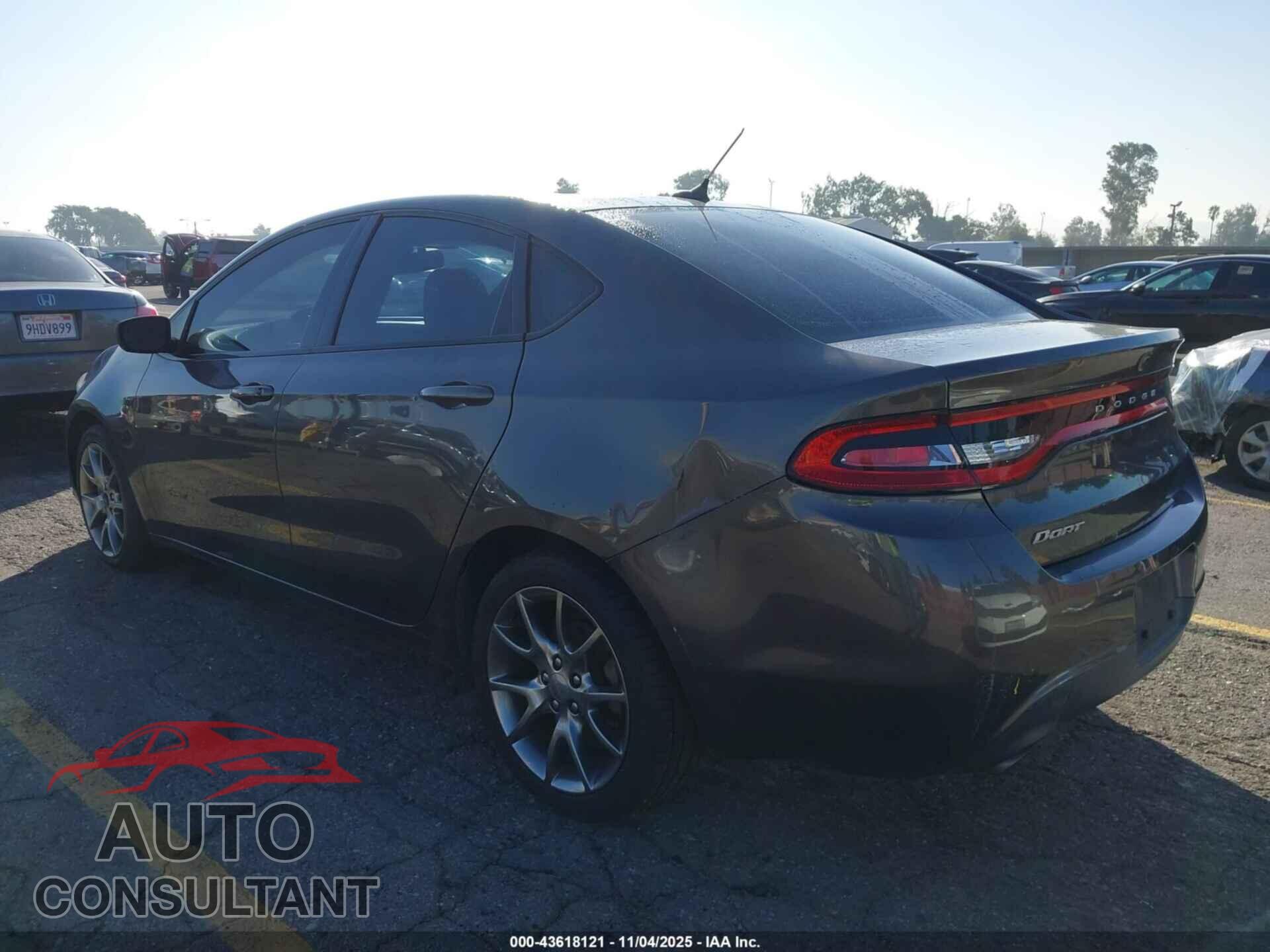 DODGE DART 2015 - 1C3CDFBB5FD117372