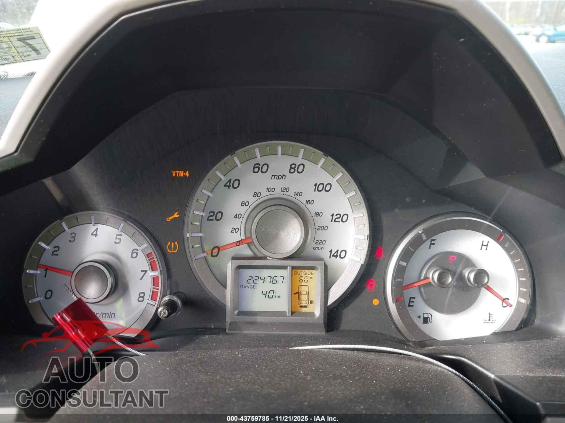 HONDA PILOT 2013 - 5FNYF4H5XDB072047