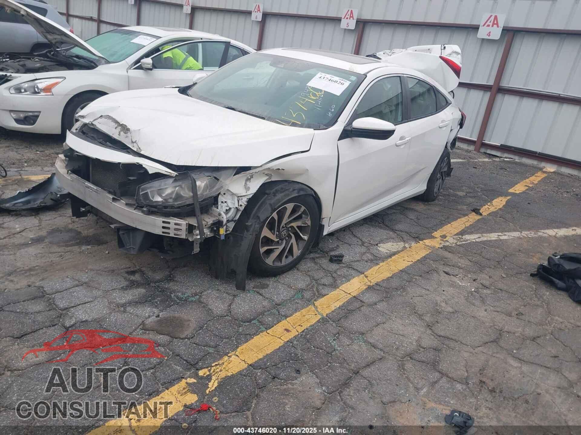 HONDA CIVIC 2017 - 19XFC2F87HE061942
