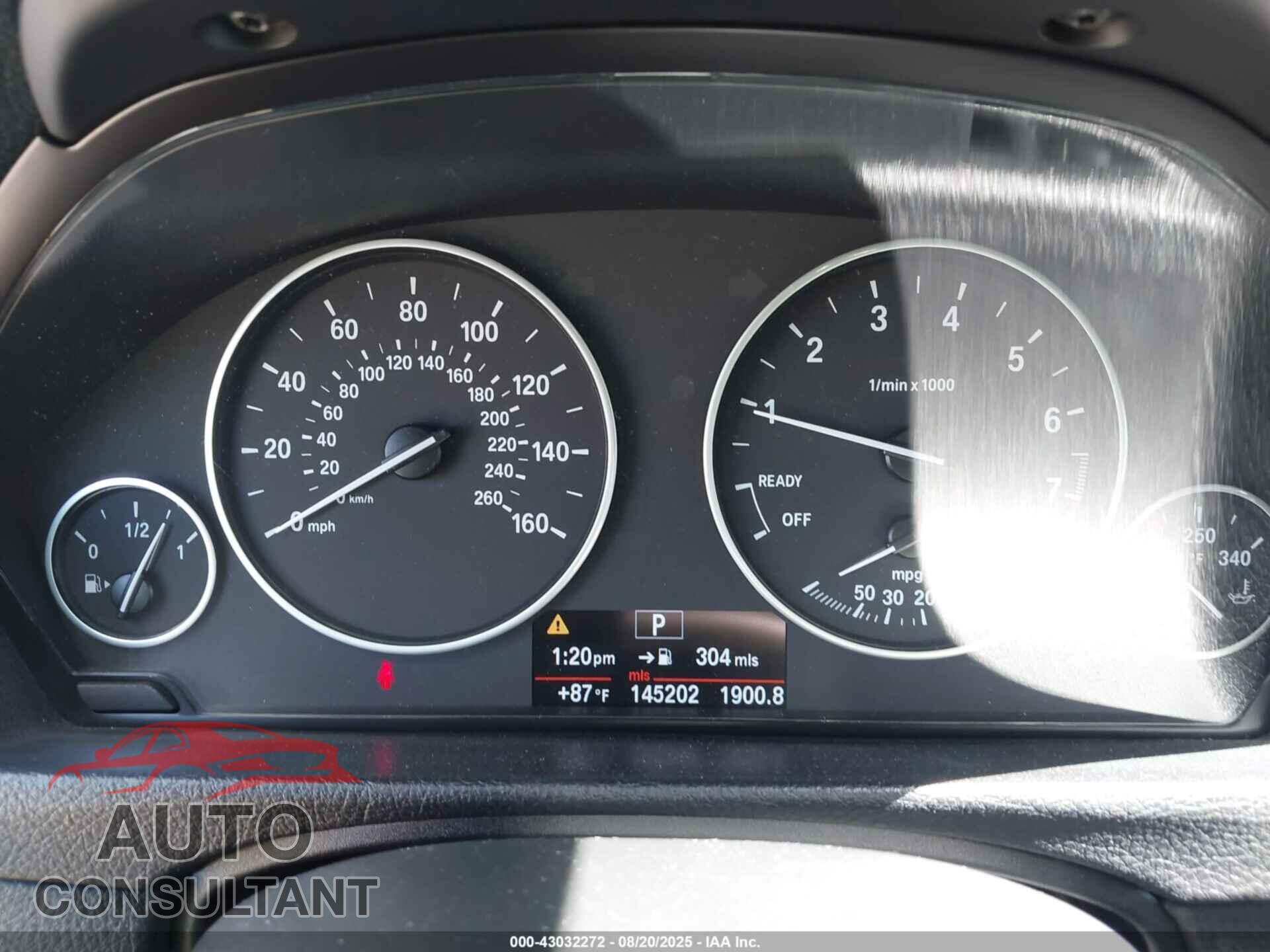BMW 328I 2012 - WBA3A5C53CF257277