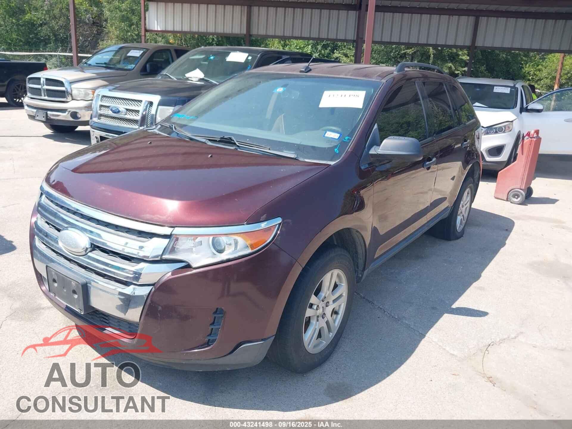 FORD EDGE 2012 - 2FMDK3GC1CBA80176