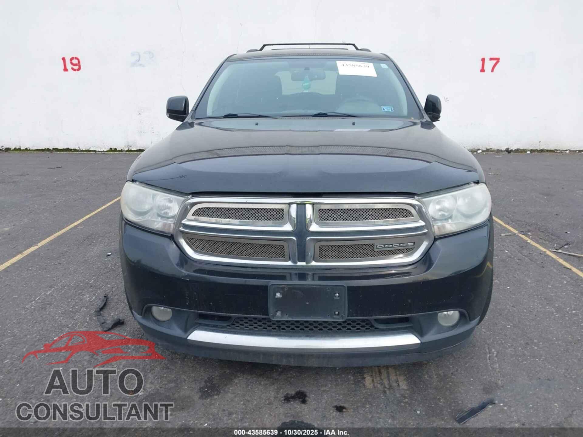 DODGE DURANGO 2012 - 1C4RDHDG5CC158533
