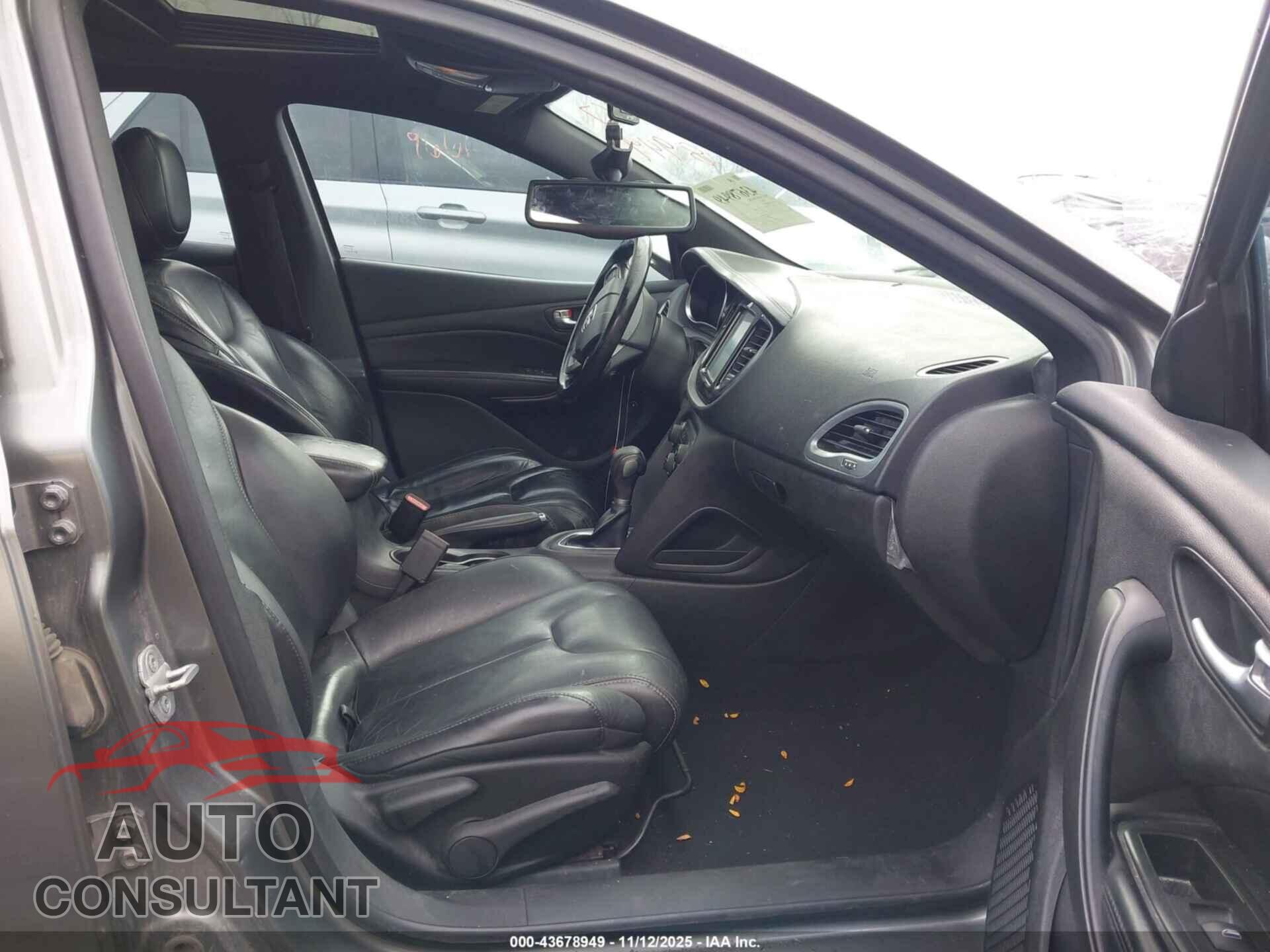DODGE DART 2013 - 1C3CDFCA0DD267148