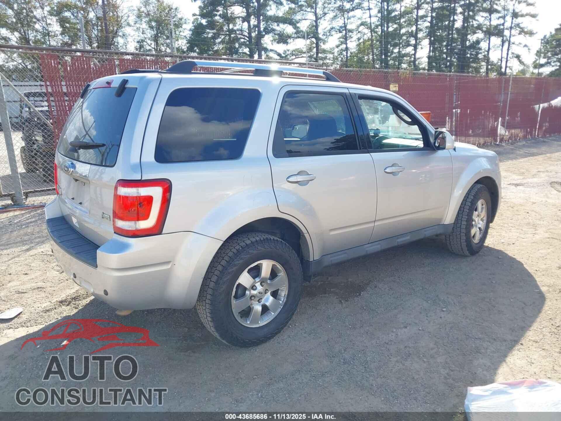 FORD ESCAPE 2011 - 1FMCU9EG7BKC63603